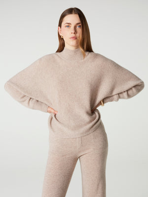 pull fabiana - Cashmere spesso - avena