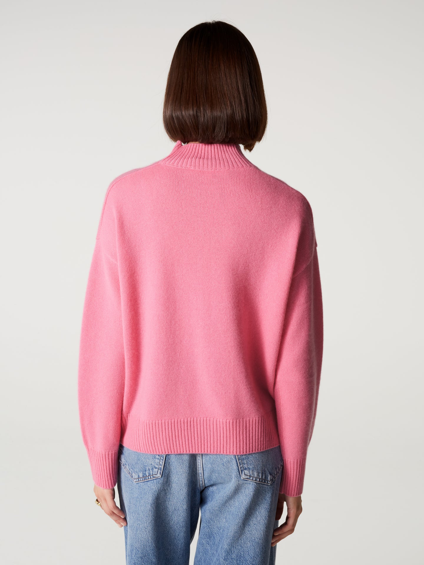 pull jill - Cachemire épais - pink