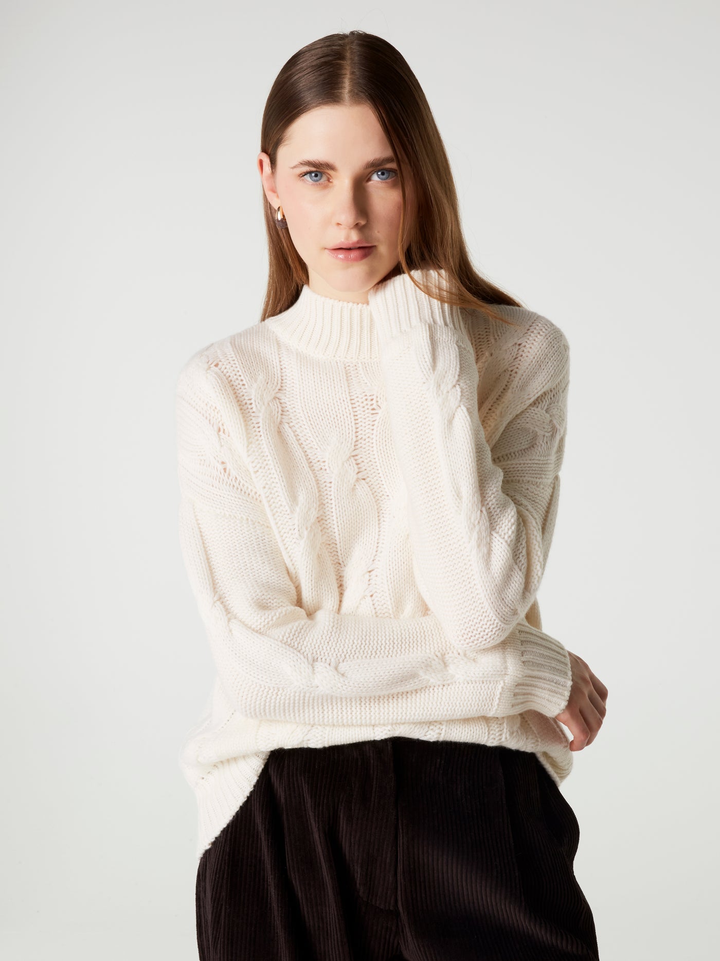 Pull Lya - Laine cachemire - white