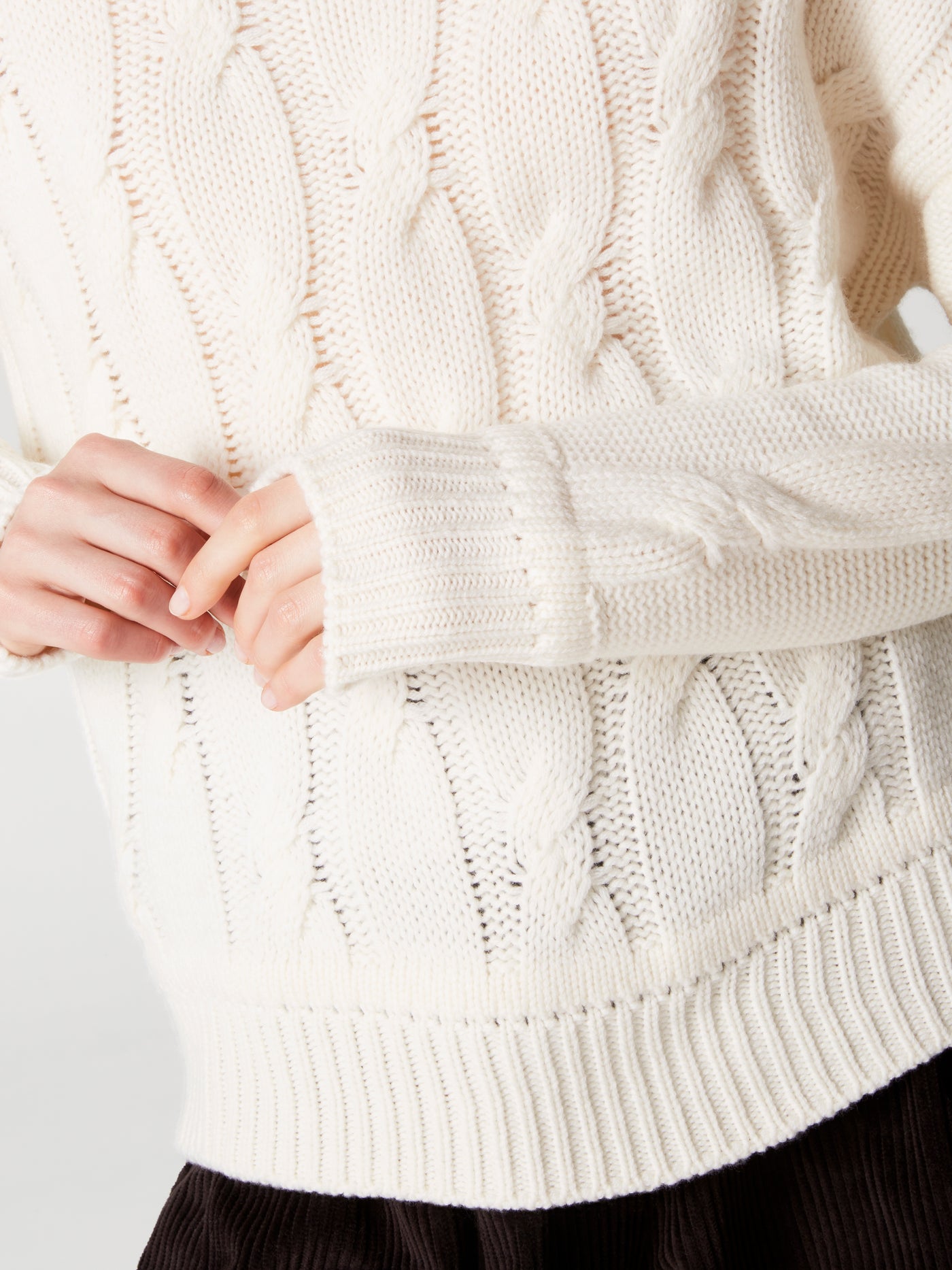 Pull Lya - Laine cachemire - white