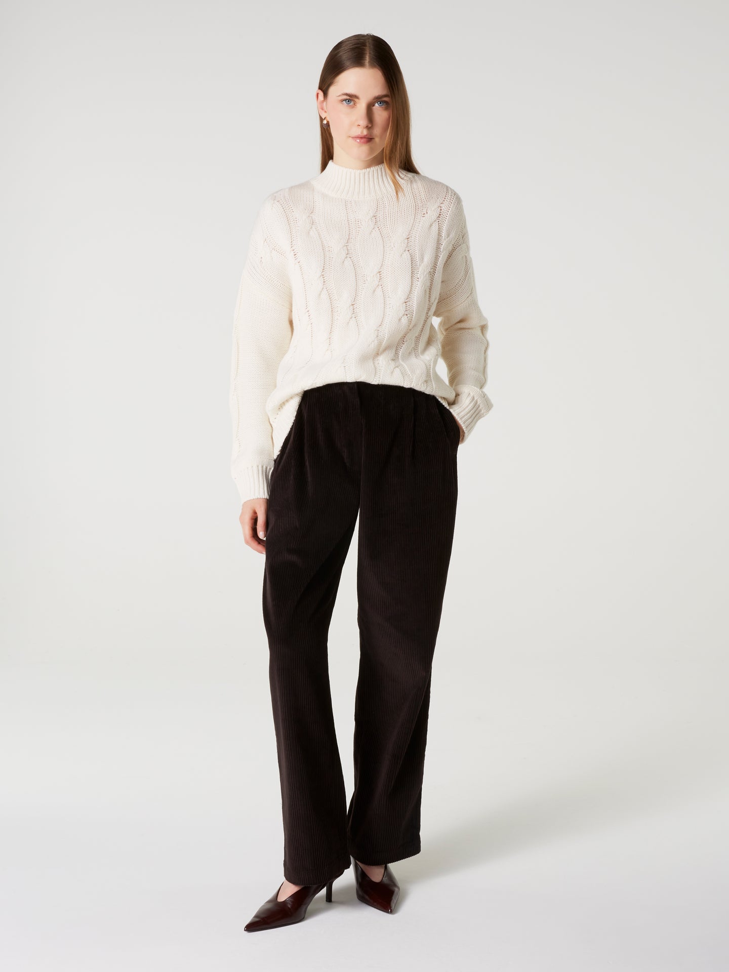 Pull Lya - Laine cachemire - white
