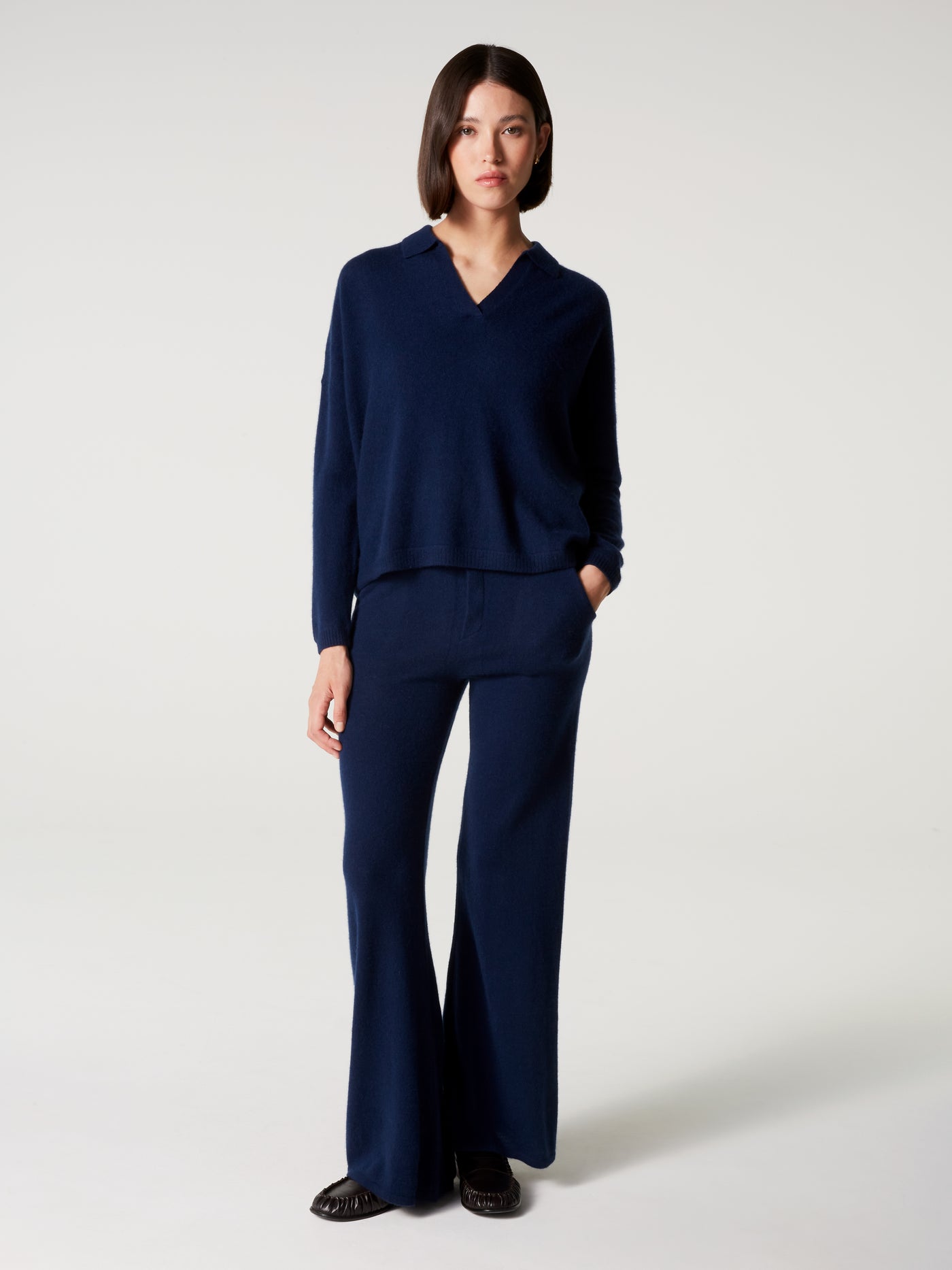 pull maya - Cachemire - navy