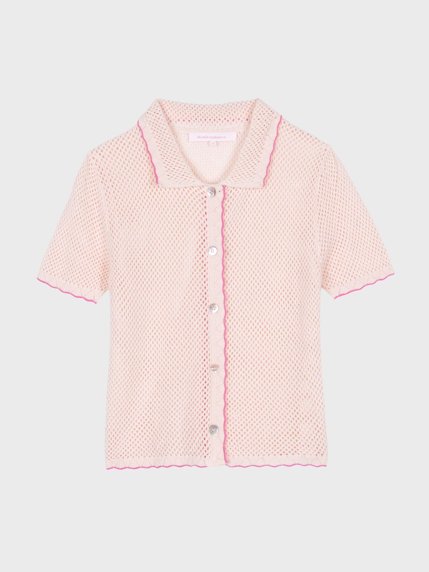 chemise molly - coton cachemire - blush