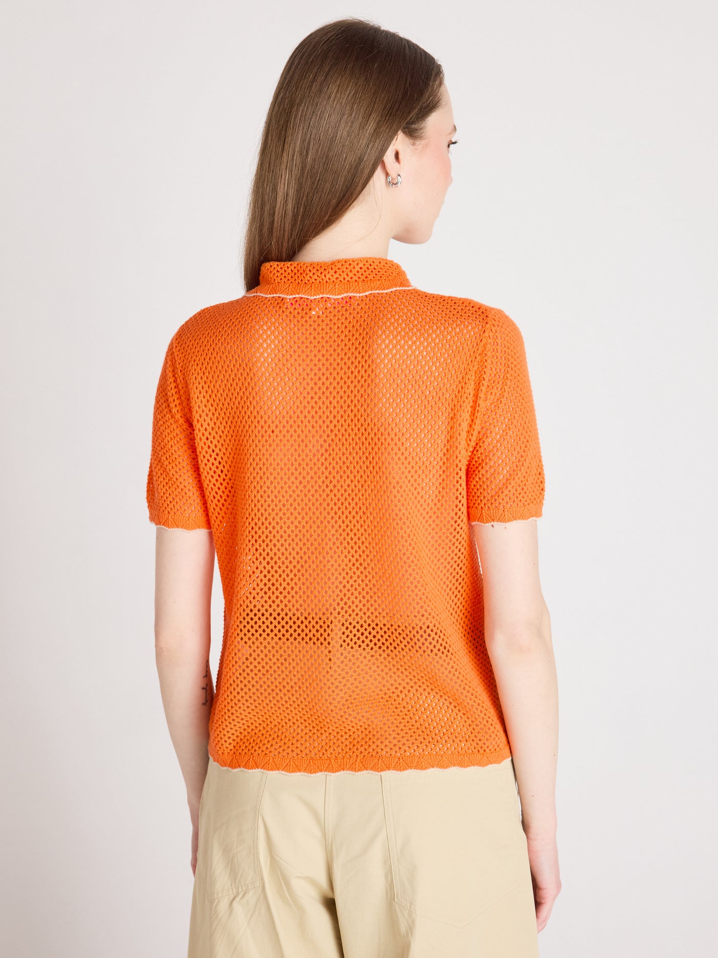 molly - Chemise en coton cachemire - clementine