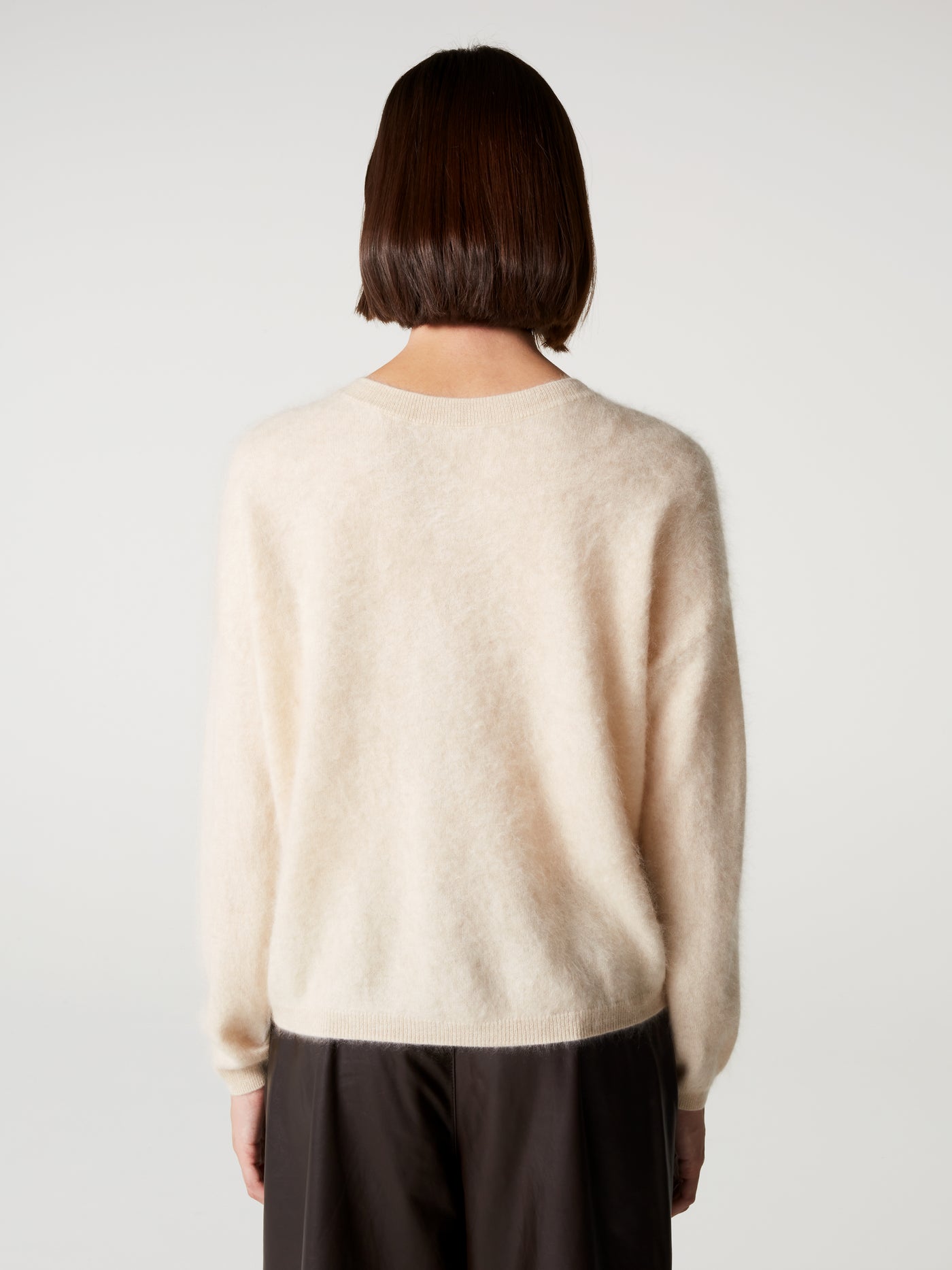 cardigan debora - Cachemire brossé - light beige