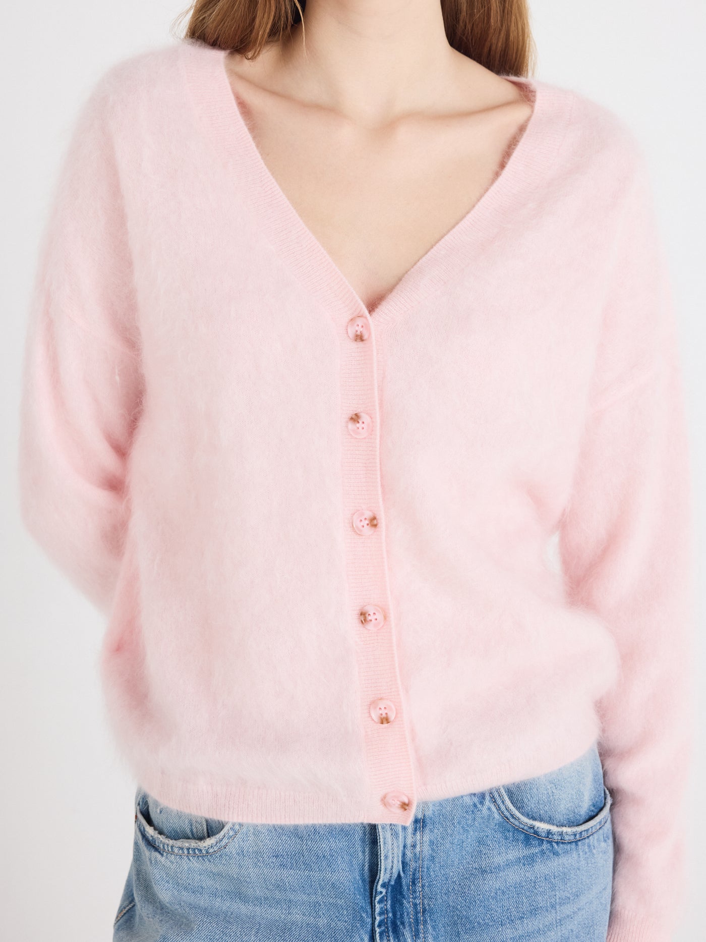 debora - Pull en cachemire brossé - ice cream