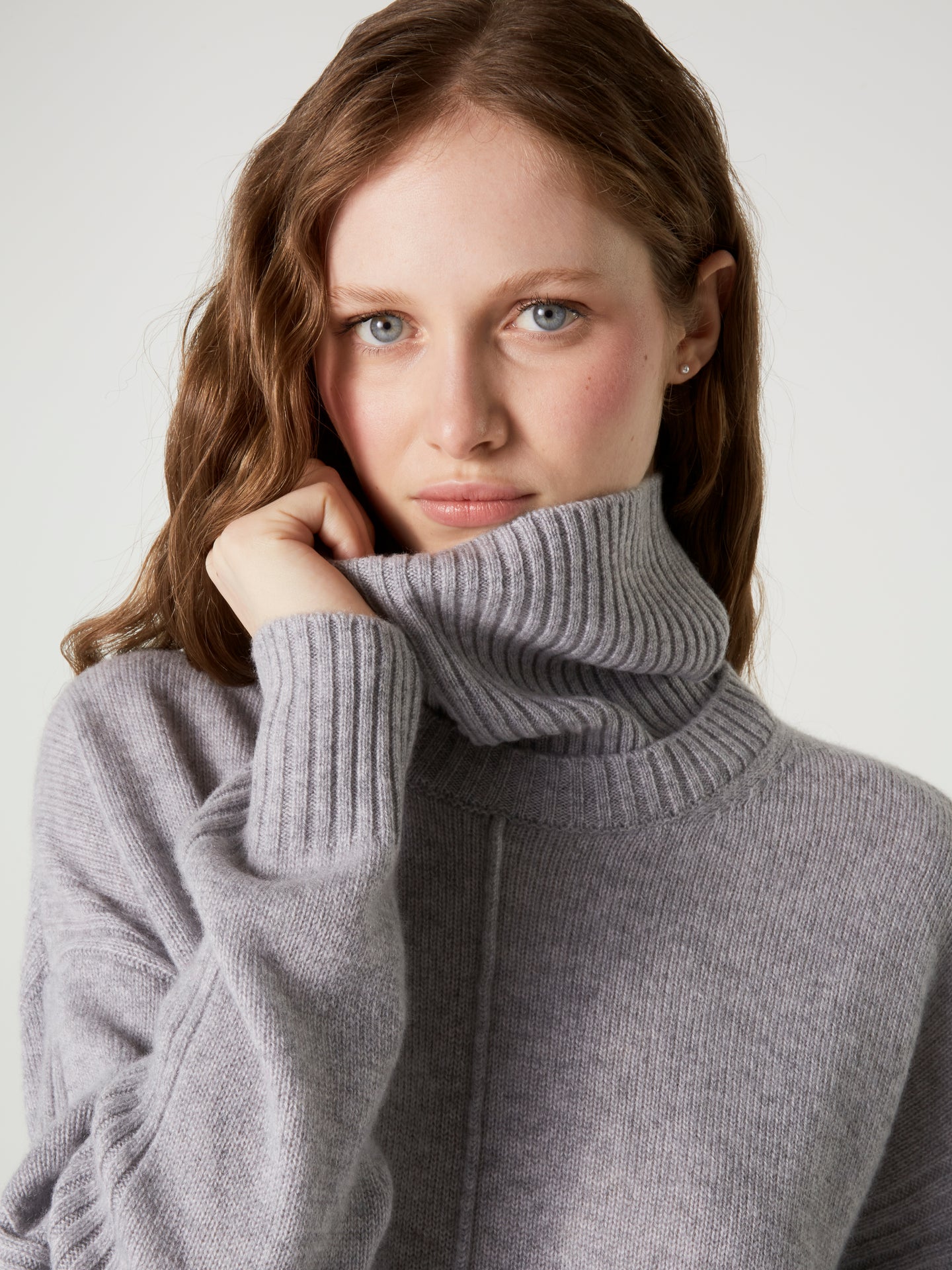 pull candace - Cachemire épais - ash
