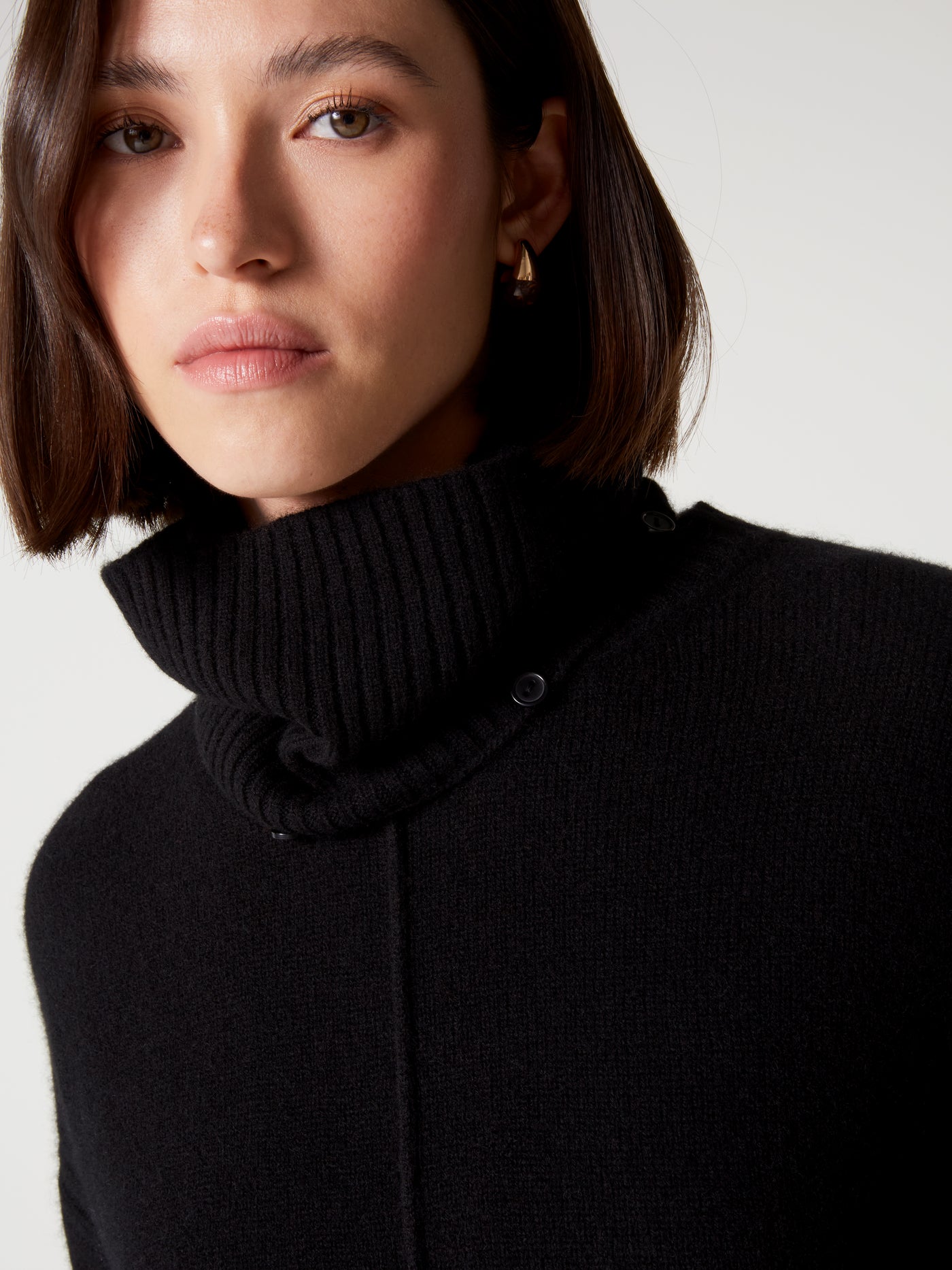 maglione candace - Cashmere spesso - nero