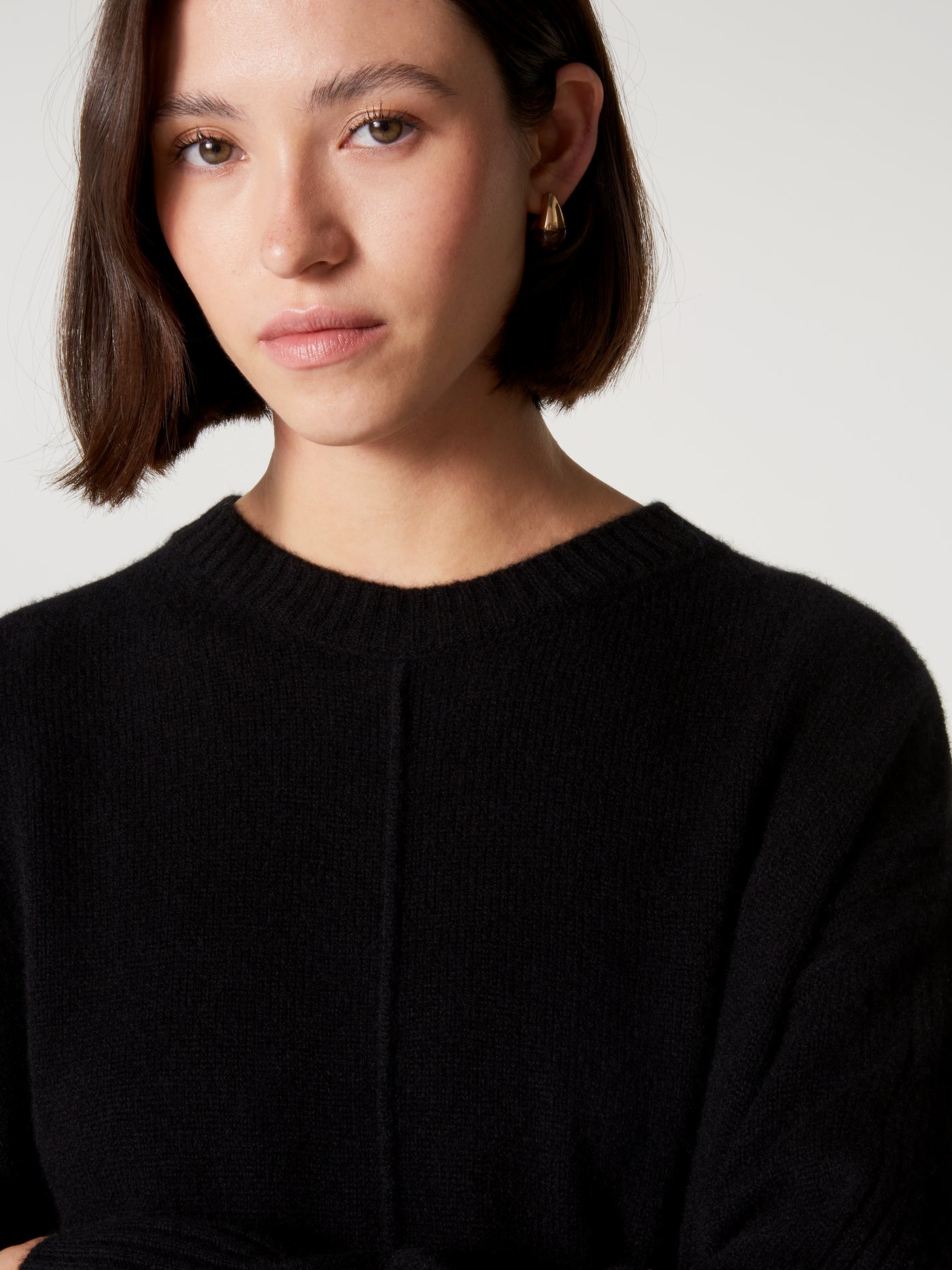 maglione candace - Cashmere spesso - nero