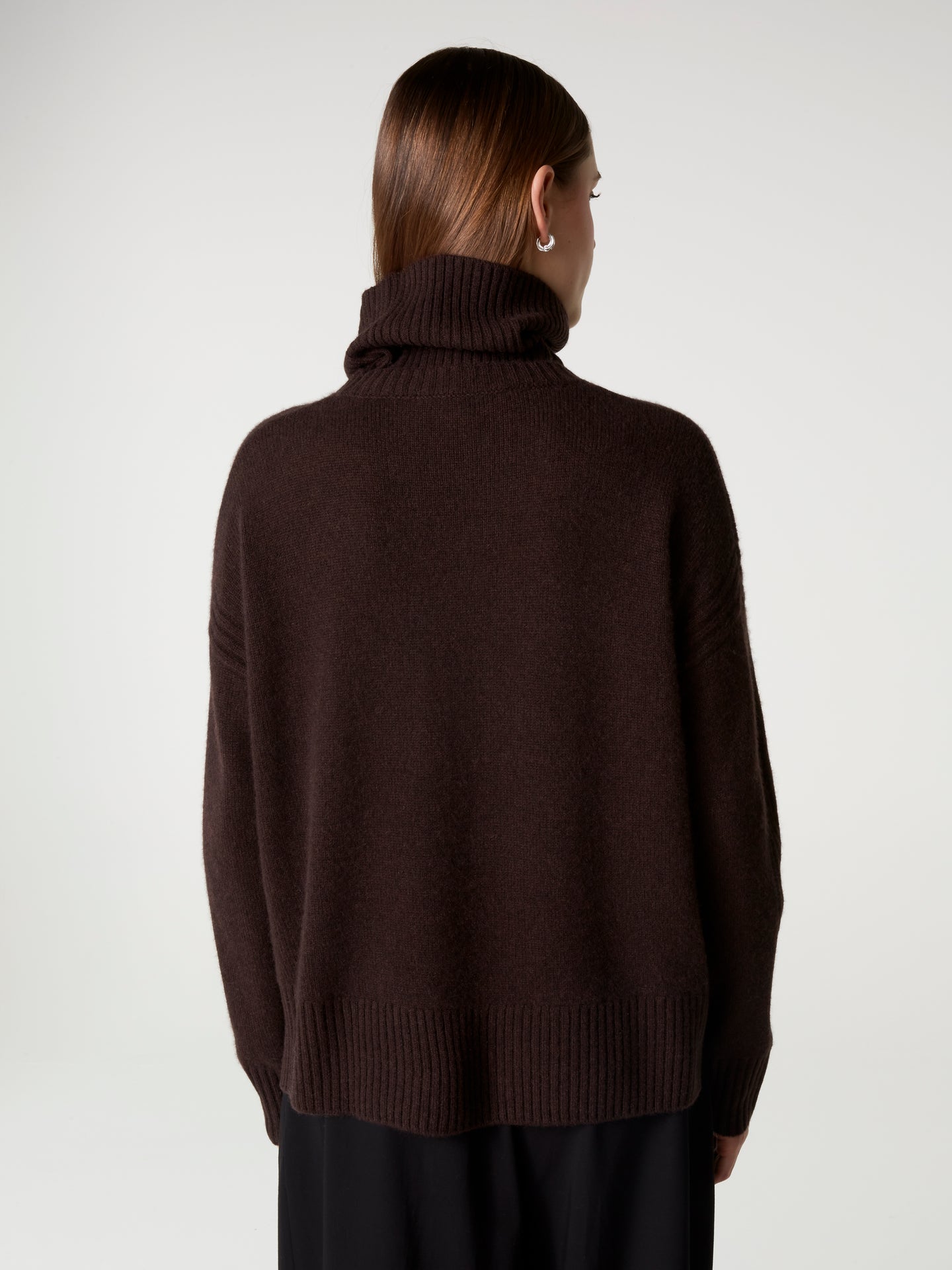pull candace - Cachemire épais - dark brown