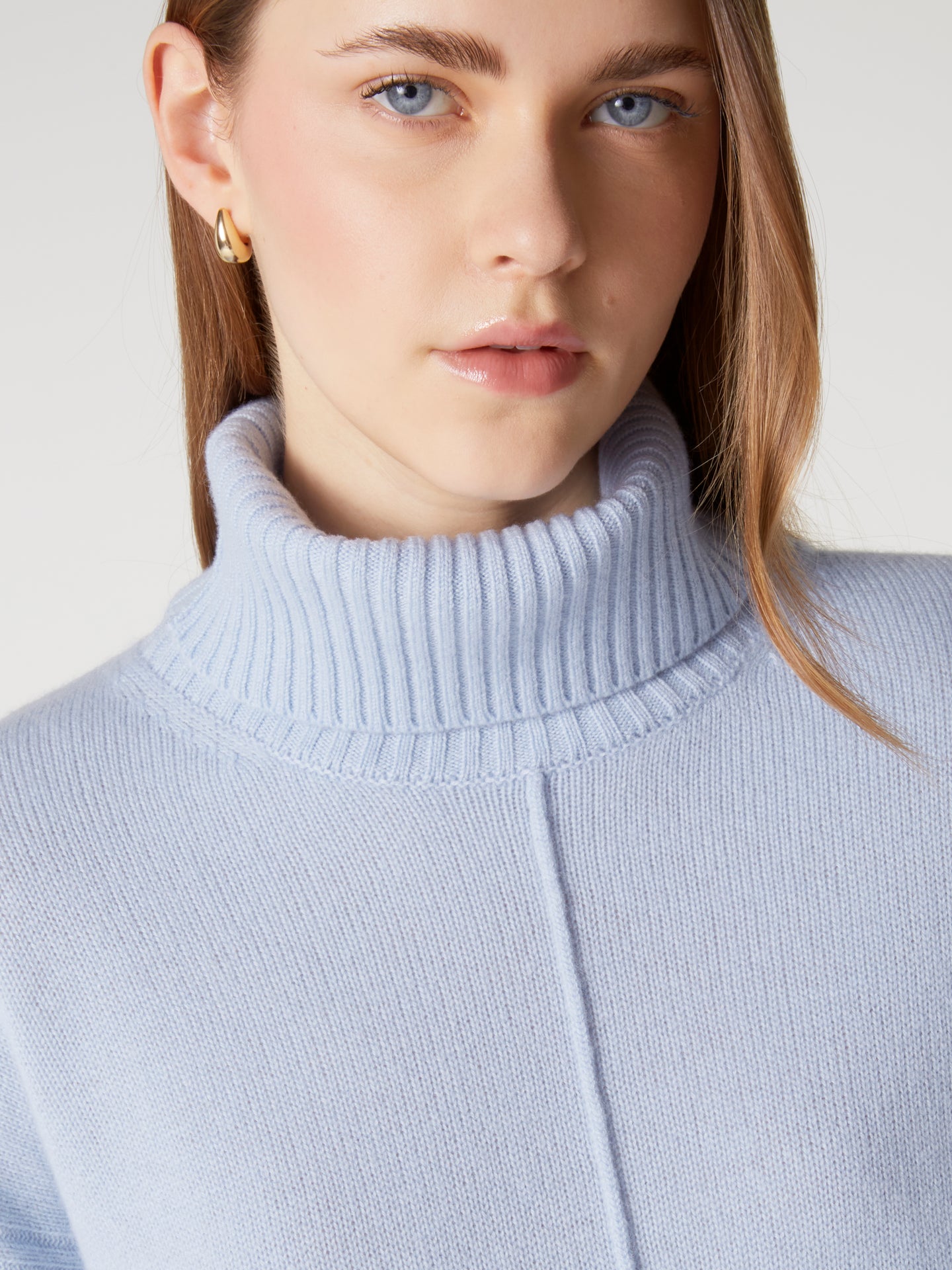 pull candace - Cachemire épais - sky