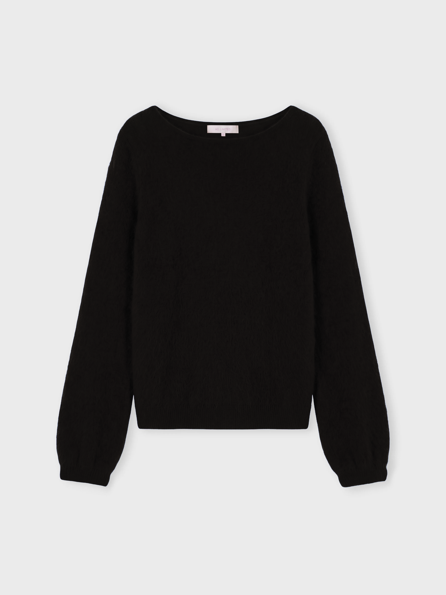 pull garance - Cachemire brossé - black