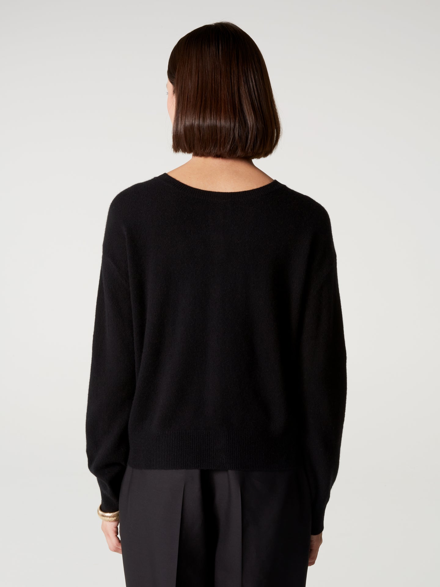 cardigan lisette - Kaschmir - Schwarz