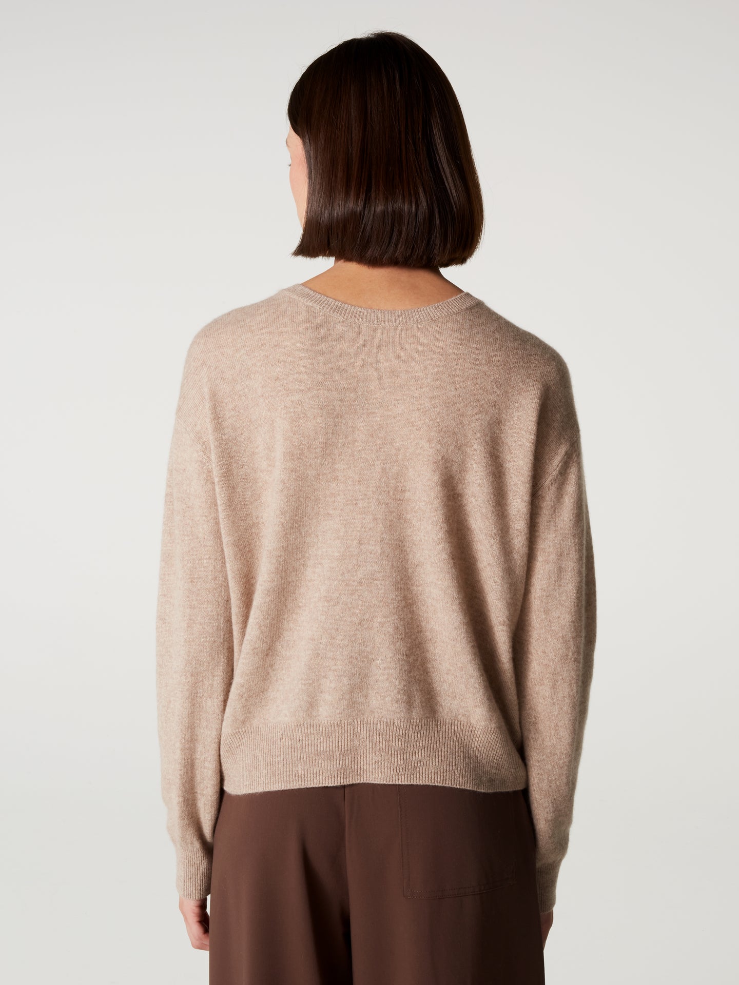 Cardigan Lisette - Kaschmir - Kastanienbraun