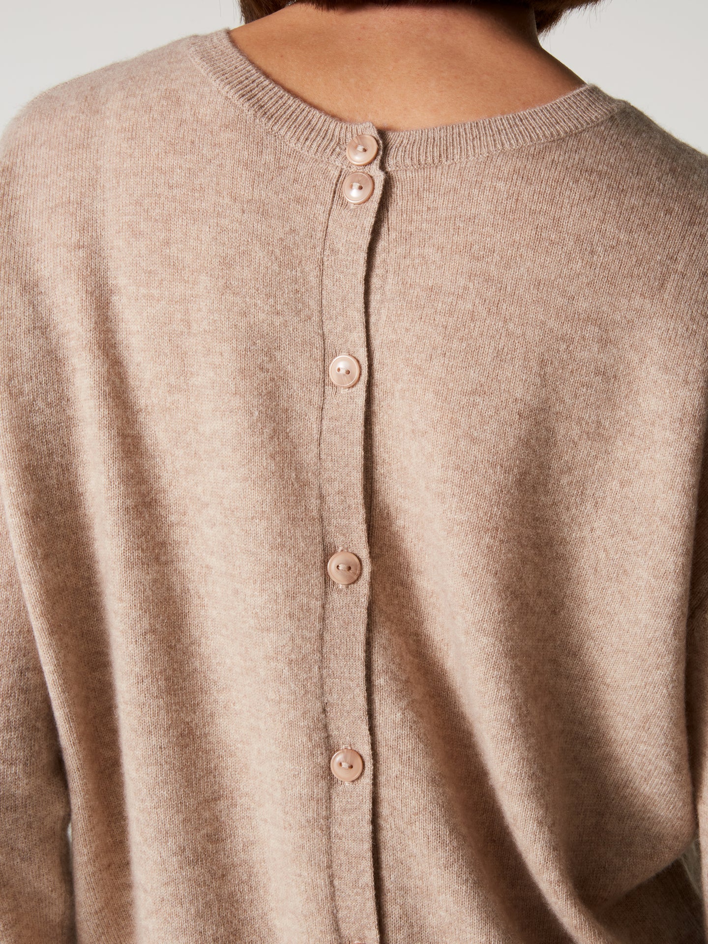 Cardigan Lisette - Kaschmir - Kastanienbraun