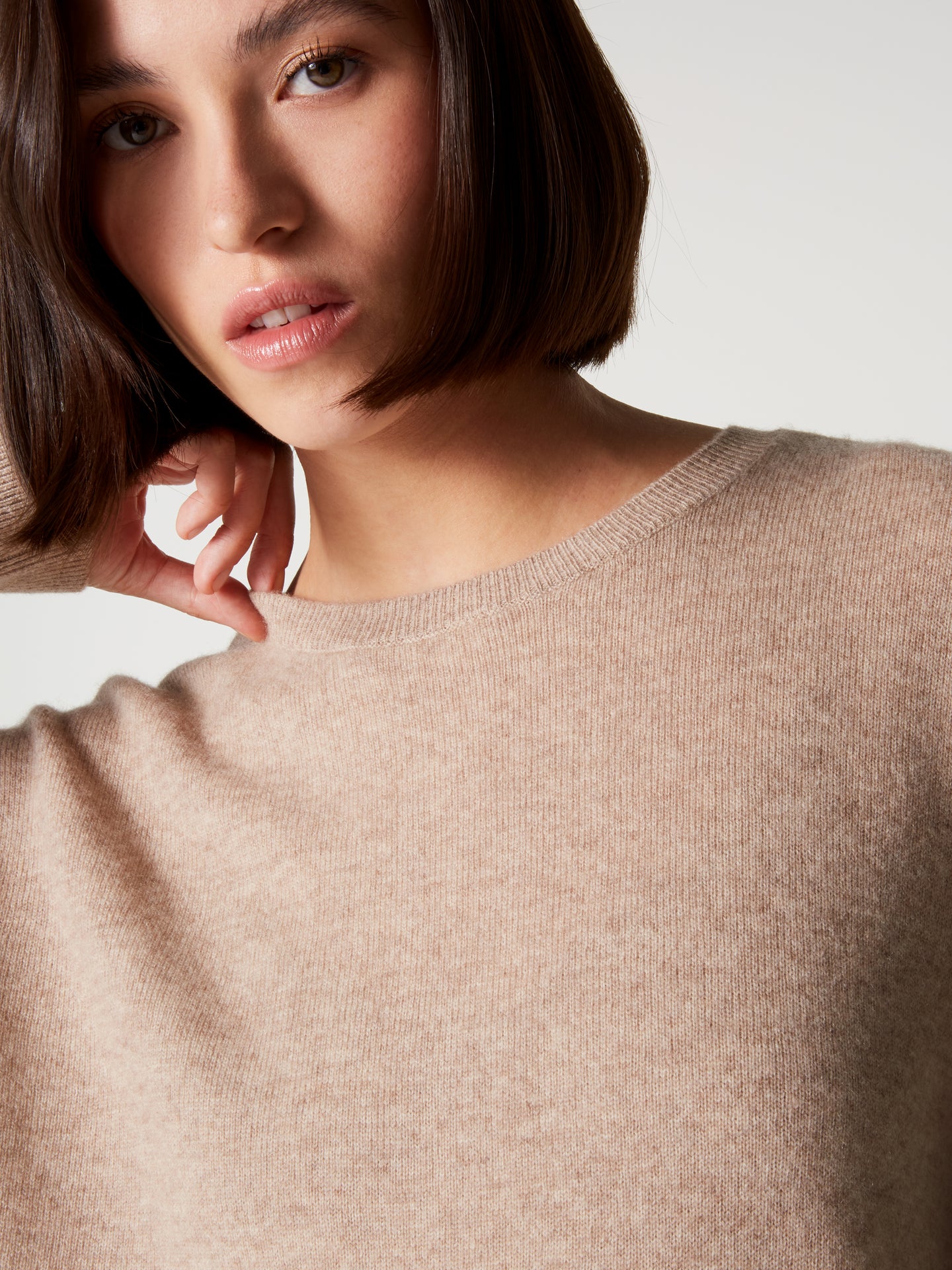 Cardigan Lisette - Kaschmir - Kastanienbraun