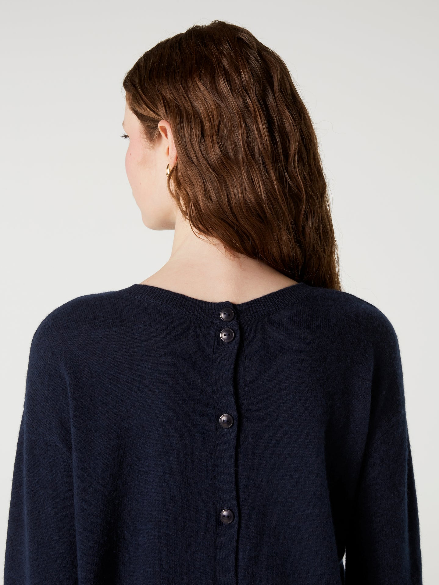 Cardigan Lisette - Kaschmir - Navy
