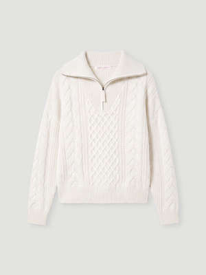 Augustine jumper - Cashmere wool - white