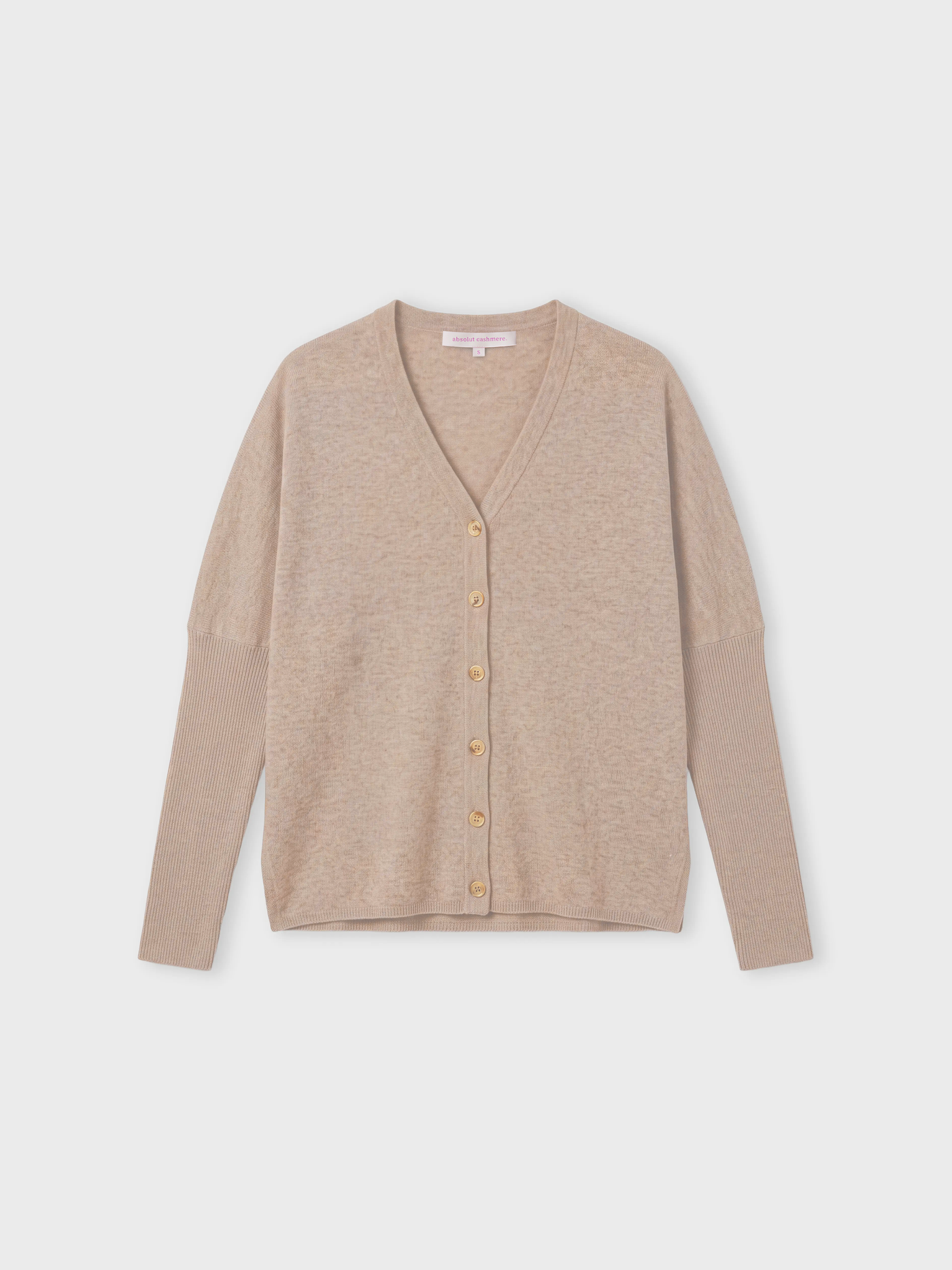 cardigan poncho alison - Cachemire - chestnut