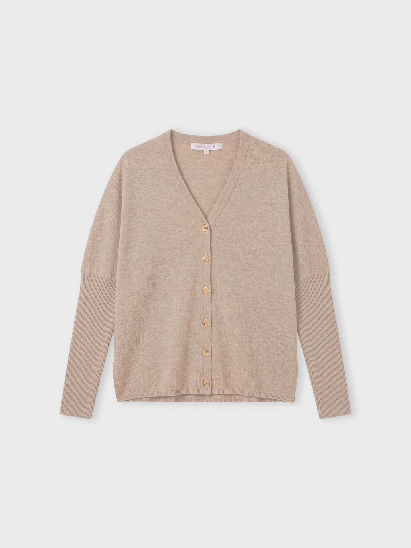cardigan poncho alison - Cachemire - chestnut