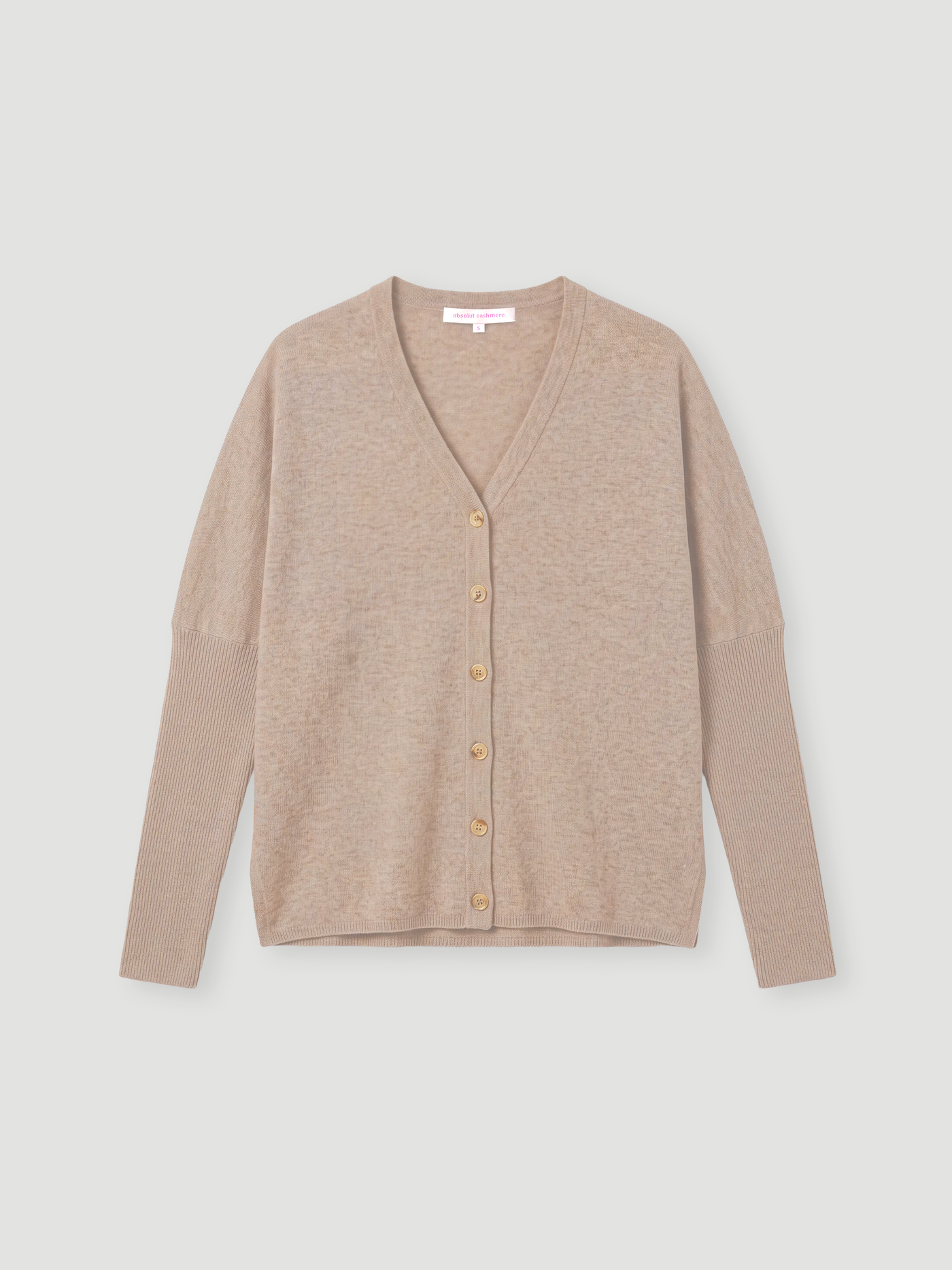 cardigan poncho alison - Cachemire - chestnut