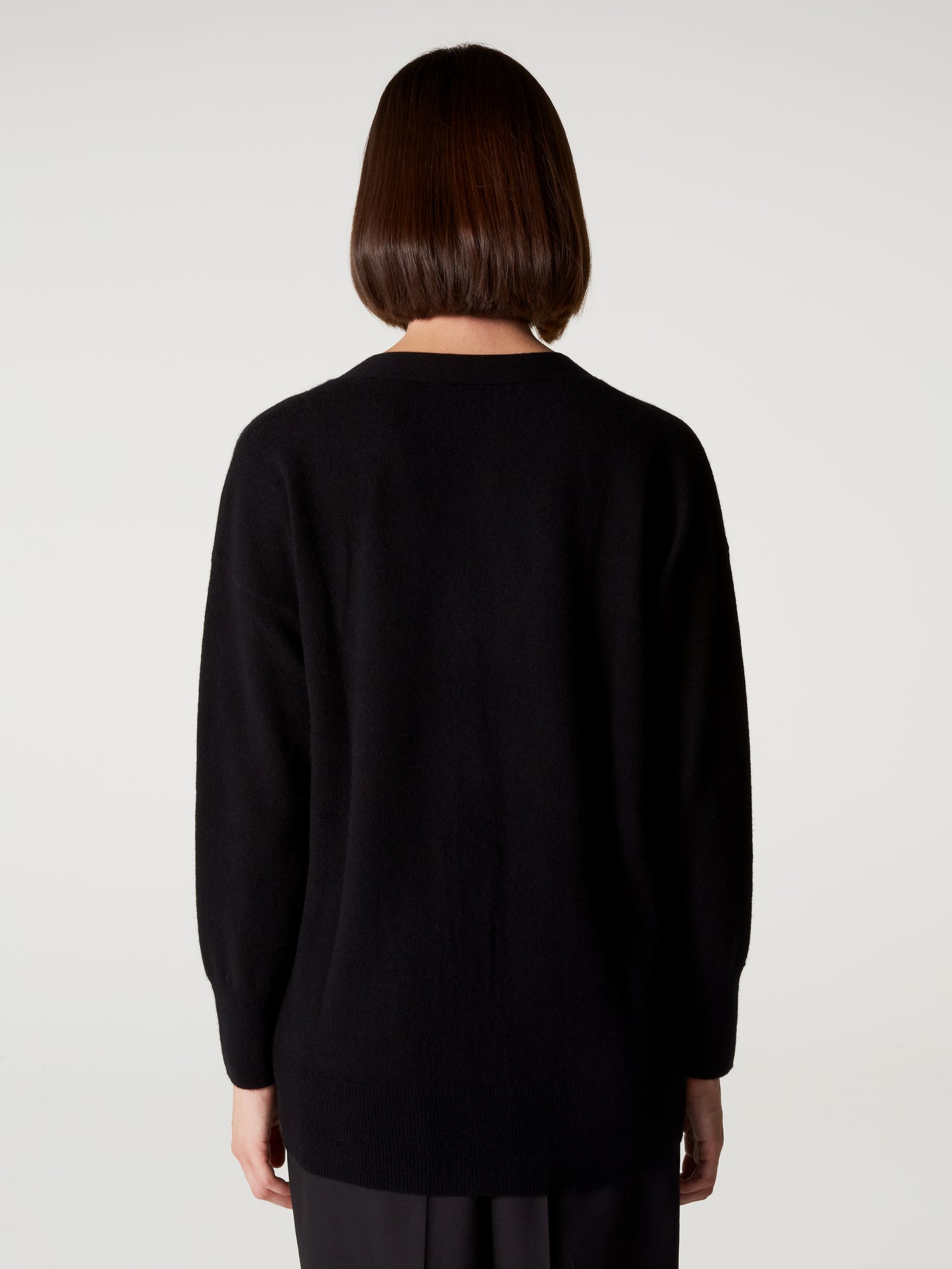 Cardigan tamy - Kaschmir - Schwarz