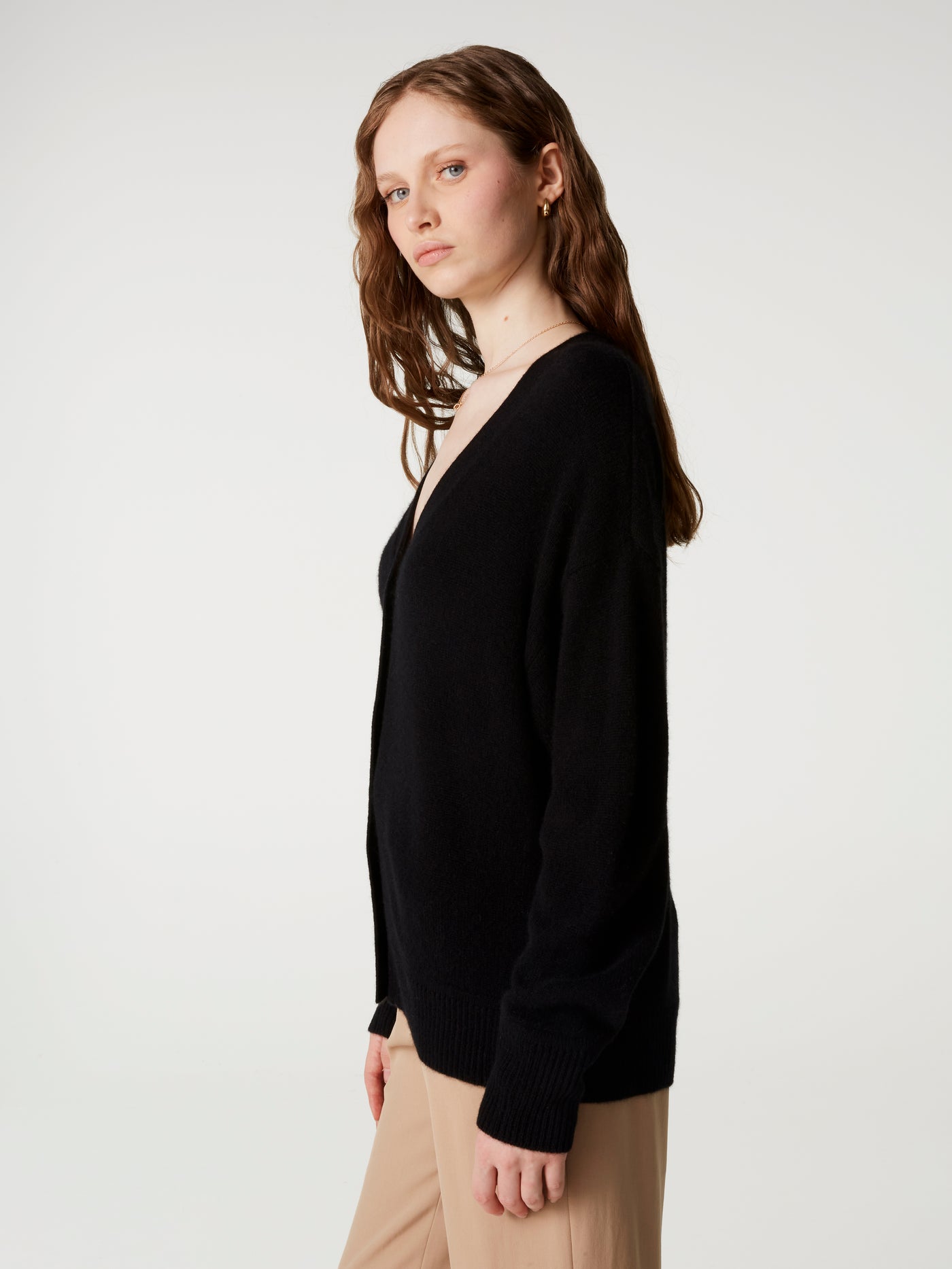 cardigan josephine - Cachemire épais - black