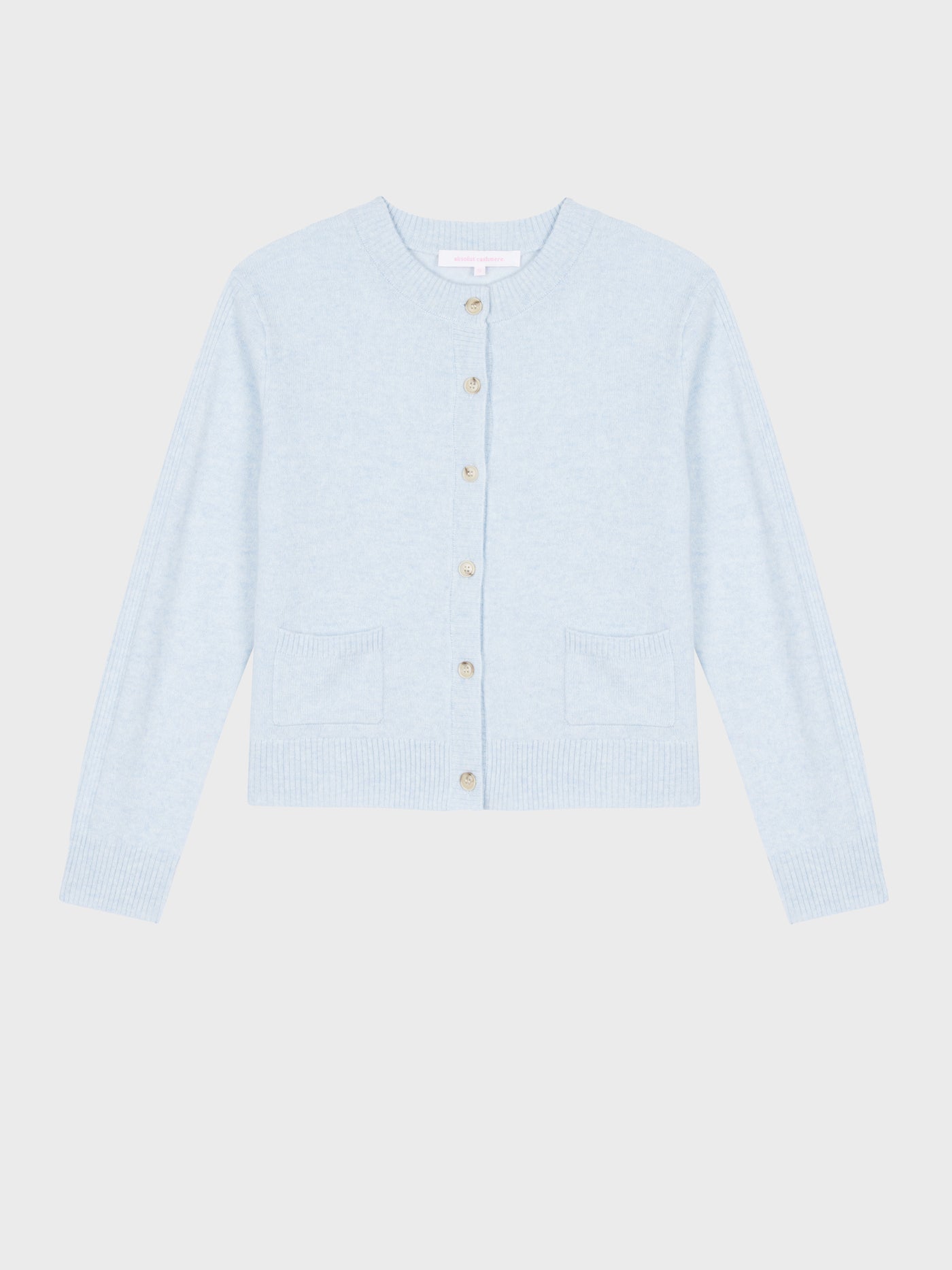 cardigan riley - cachemire - heathered sky