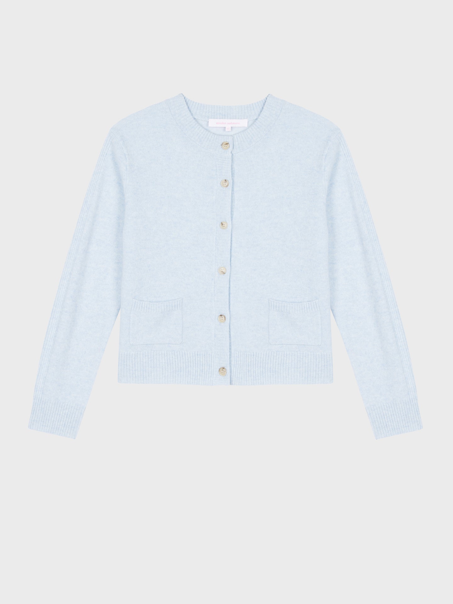 cardigan riley - cachemire - heathered sky