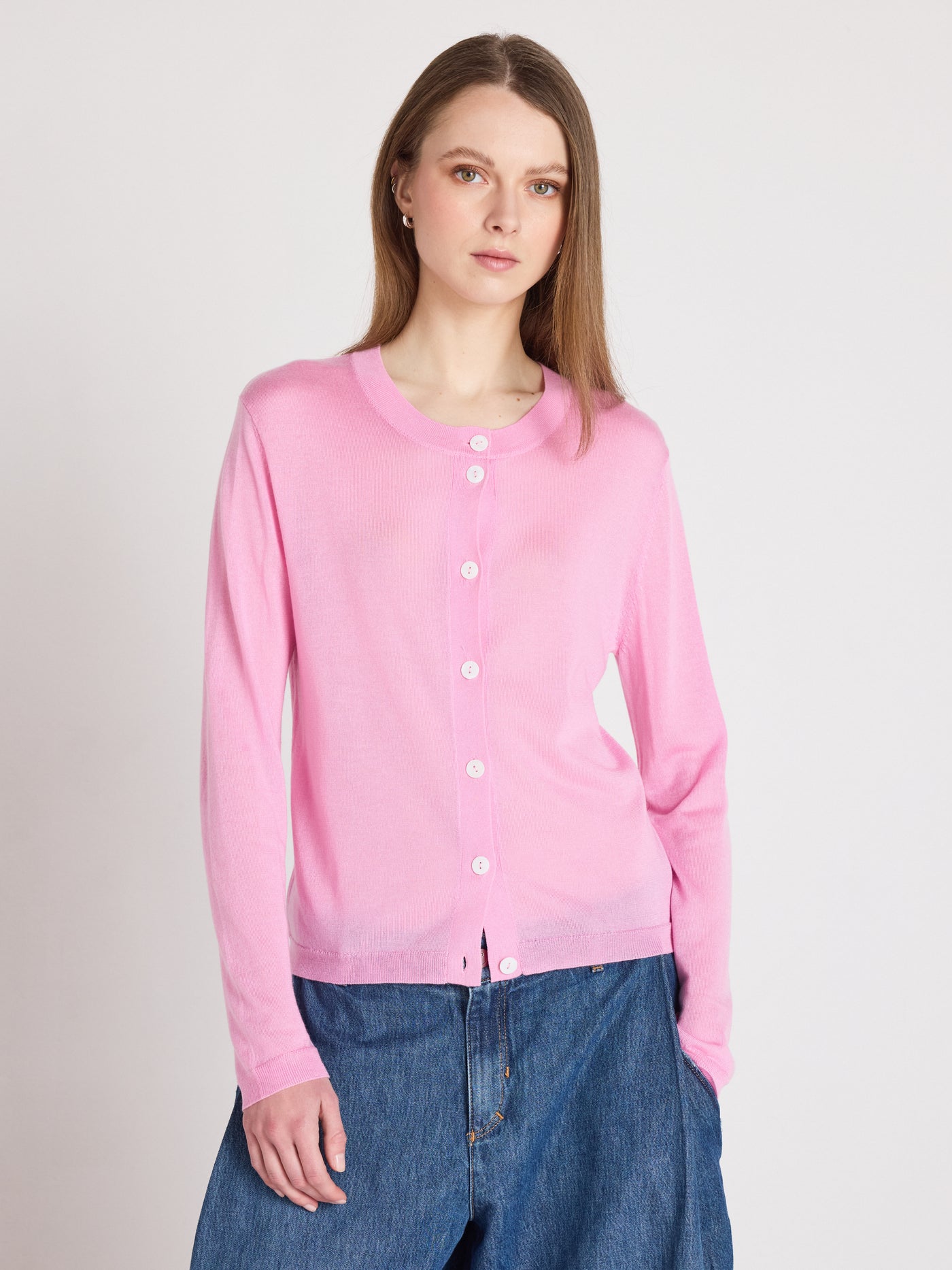 maddie - Cardigan manches longues - dragon fruit