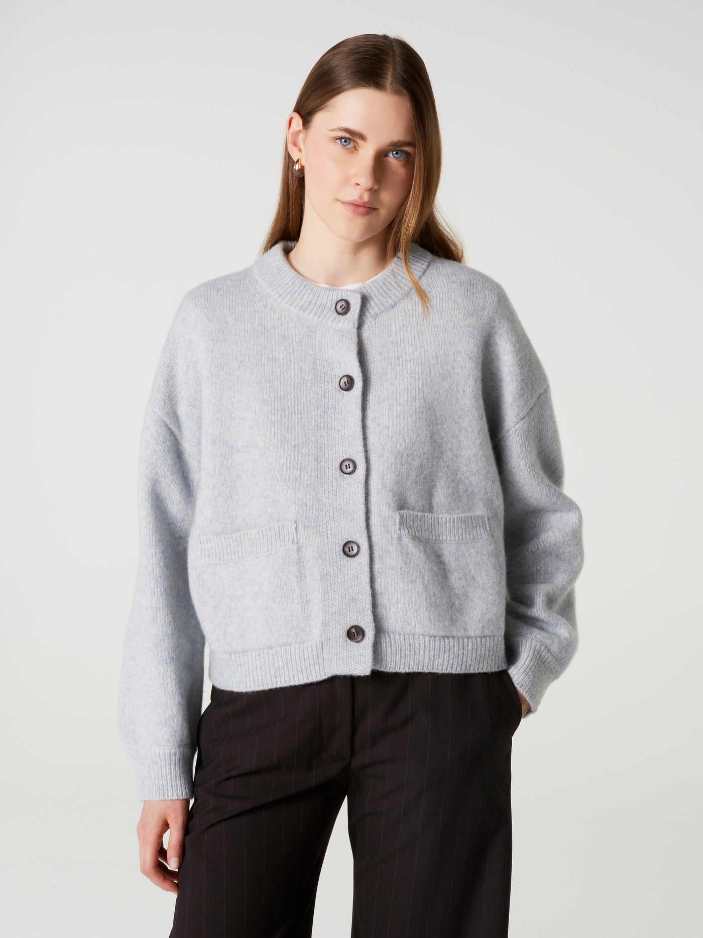 veste wendy - Laine coton - baby blue