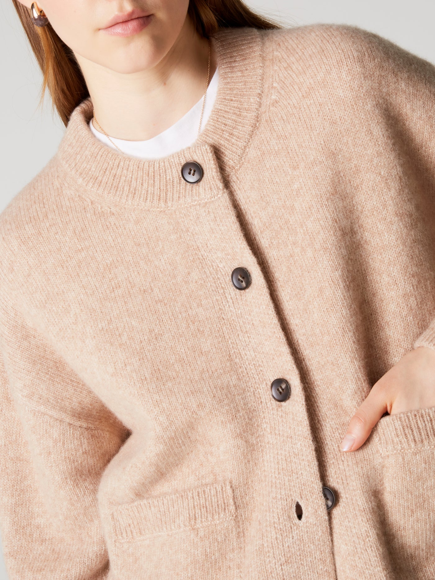 veste wendy - Laine coton - light beige