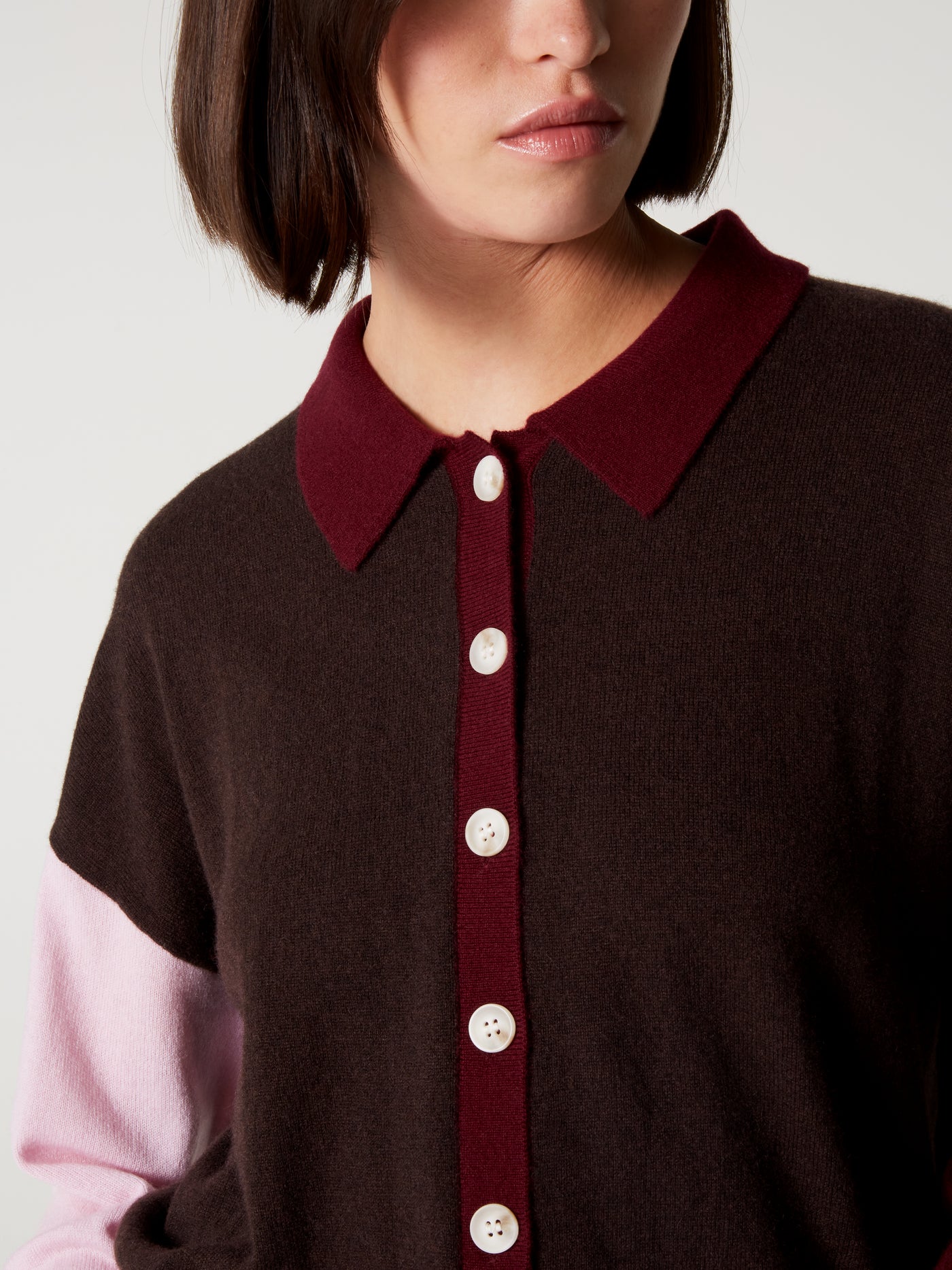 chemise majura fancy - Cachemire - dark brown
