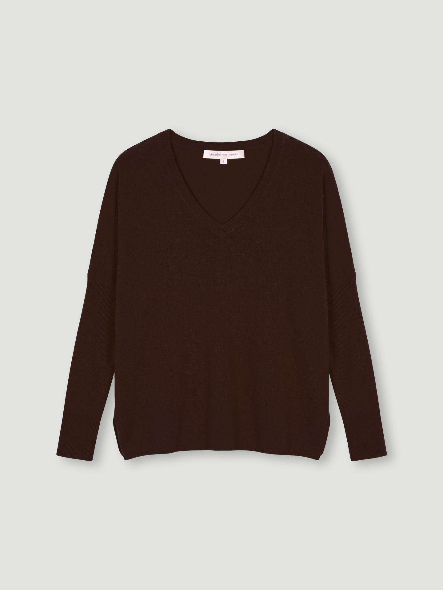 camille poncho jumper - Cashmere - brownie