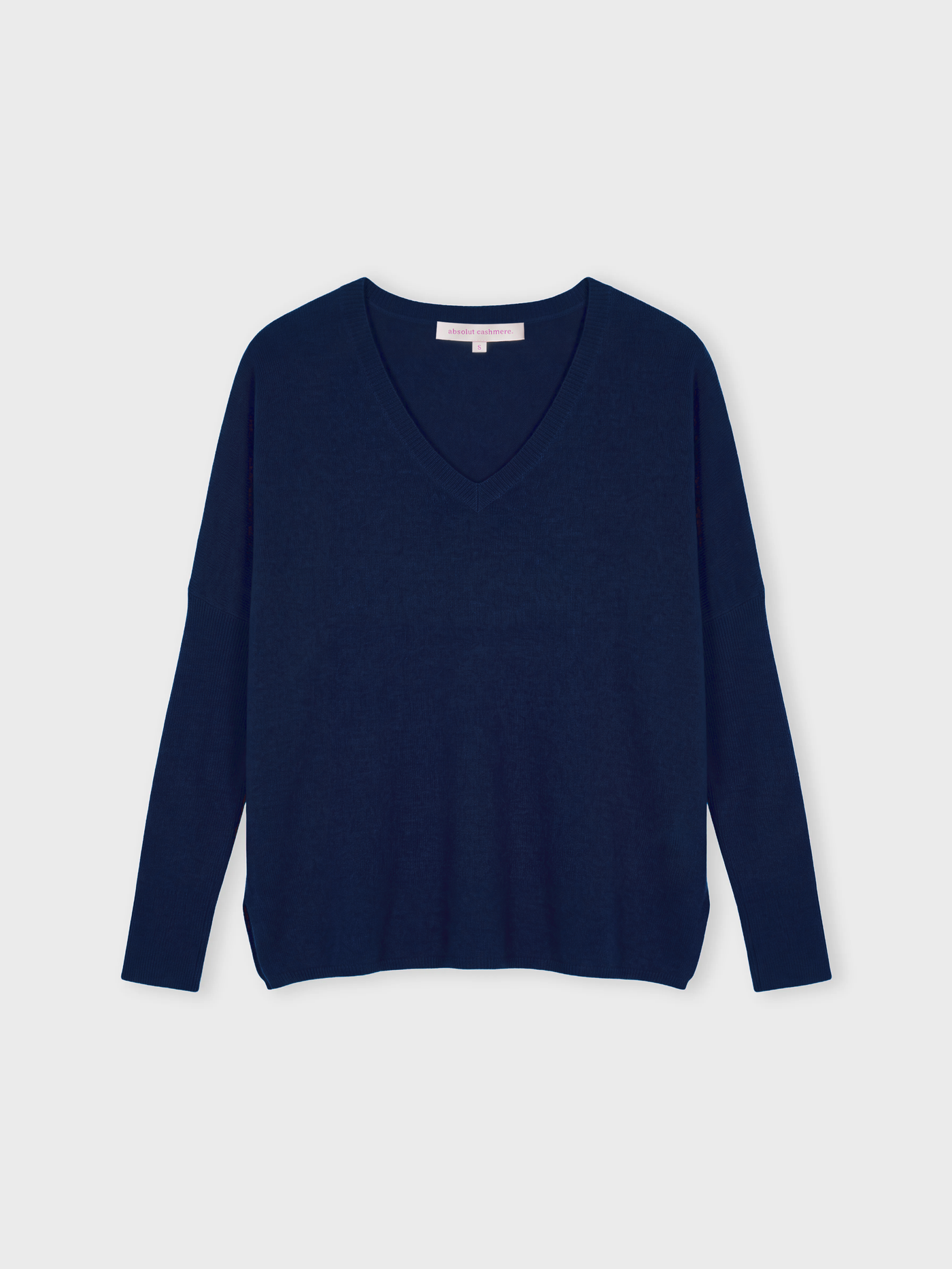pull poncho camille - Cachemire - navy