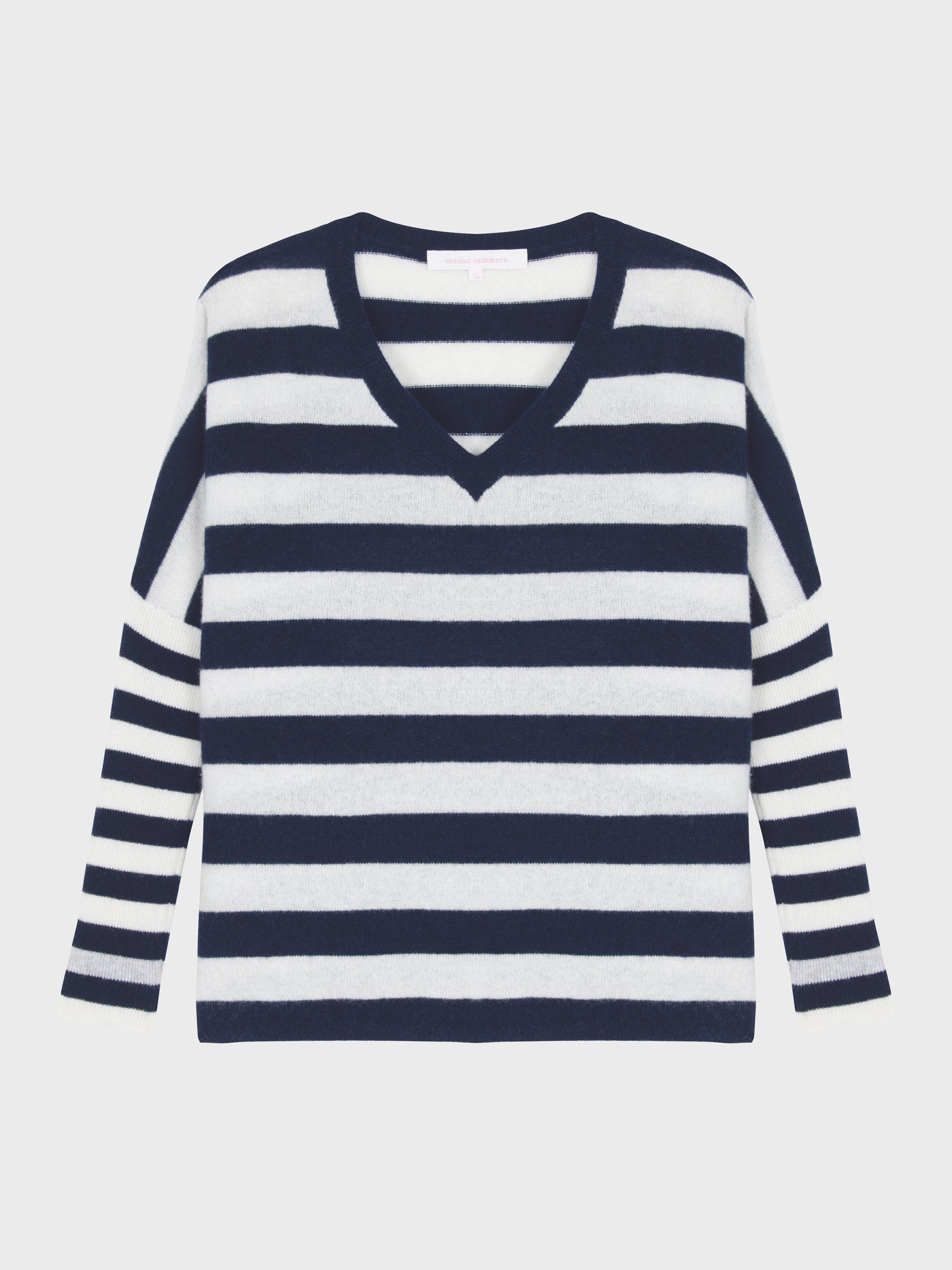 janet poncho sweater - cashmere - navy