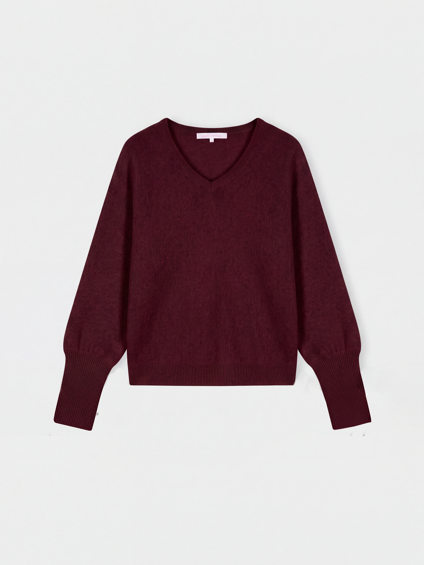 pull romane - Cachemire - burgundy