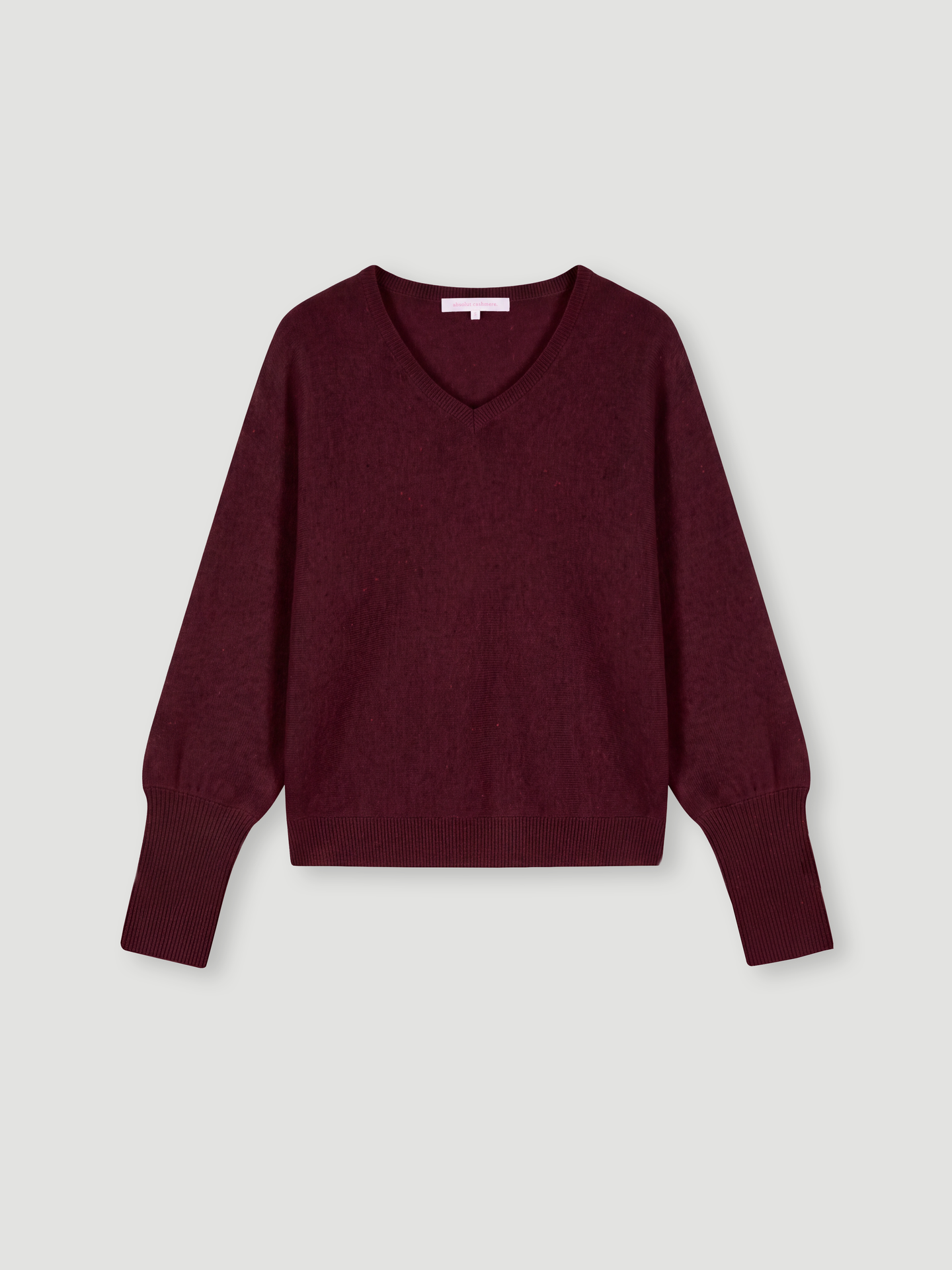 pull romane - Cachemire - burgundy