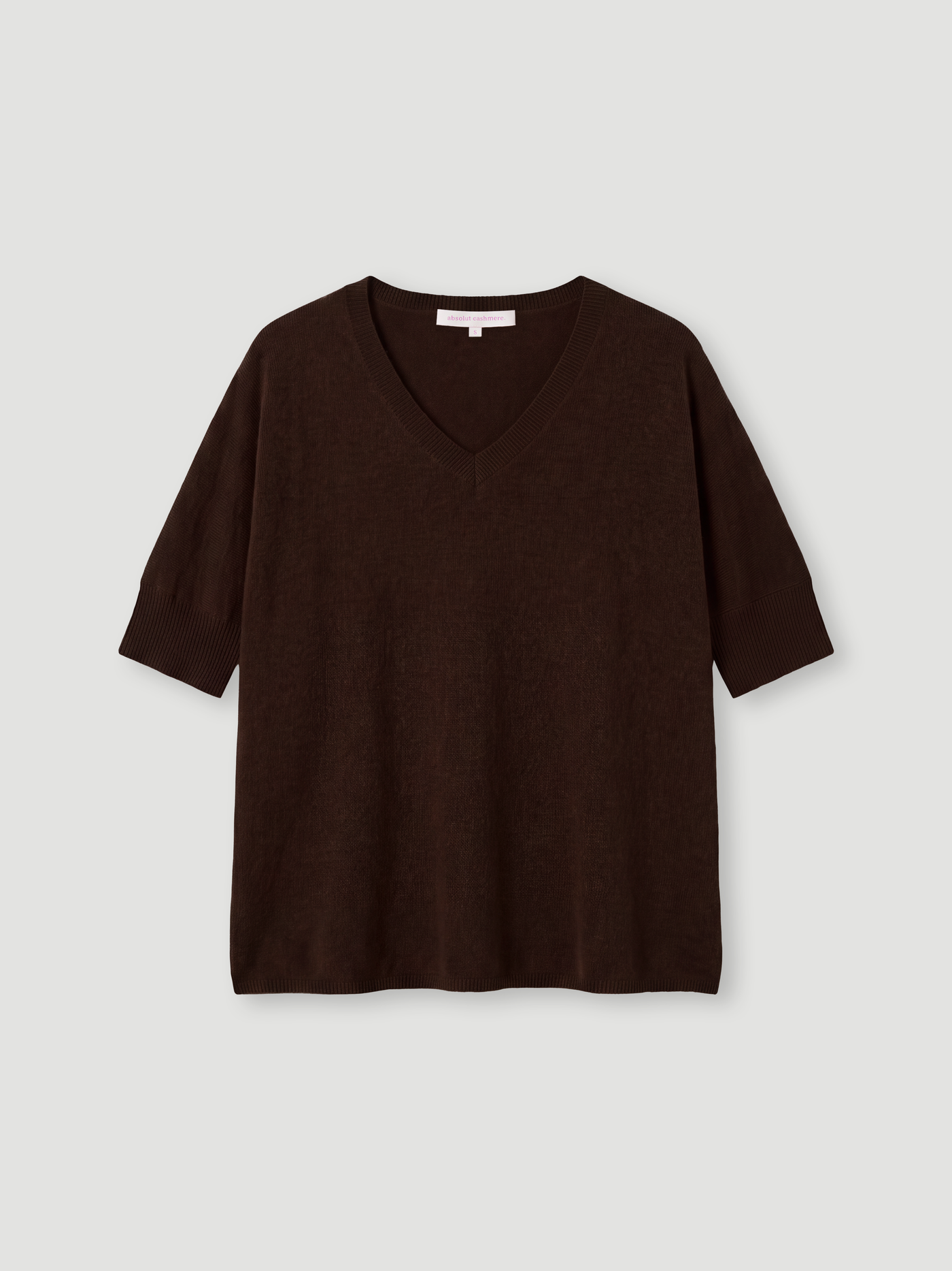 kate poncho jumper - Cashmere - brownie