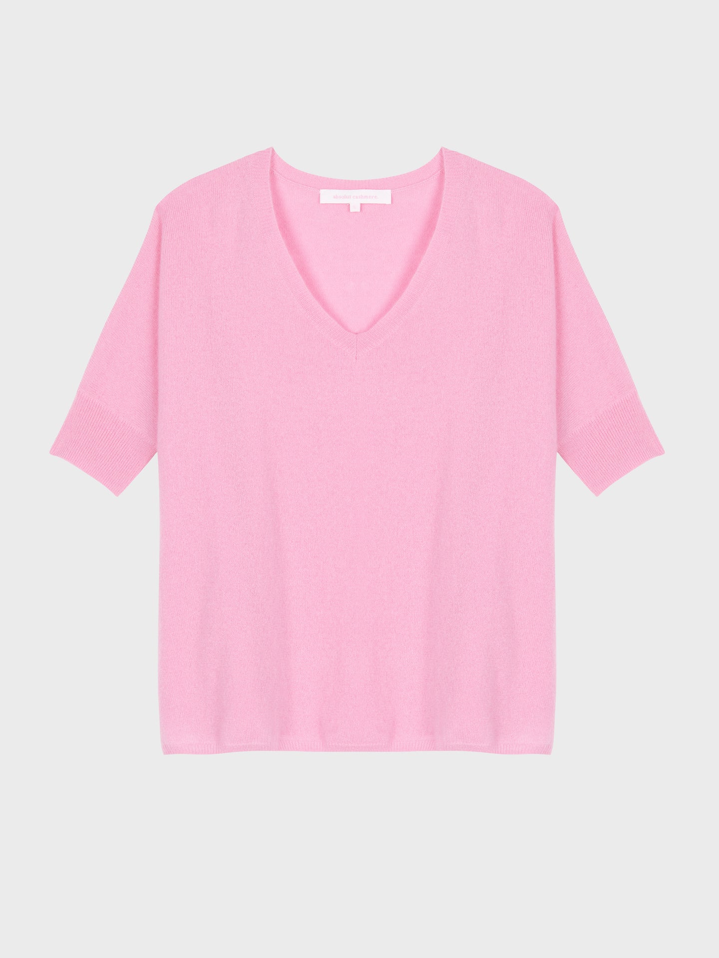 kate poncho sweater - cashmere - dragon fruit