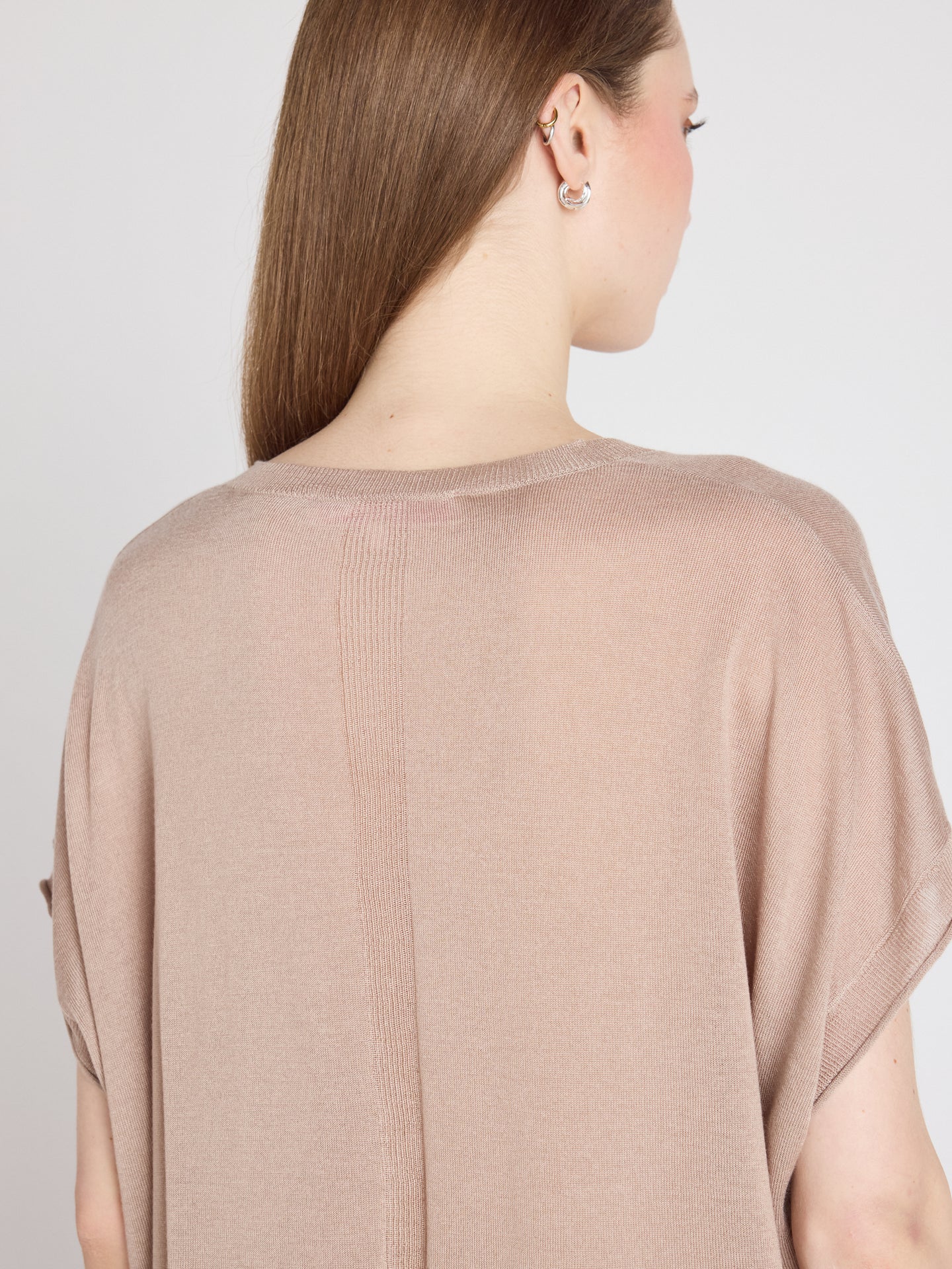 Miranda - Short-sleeved sweater - earth