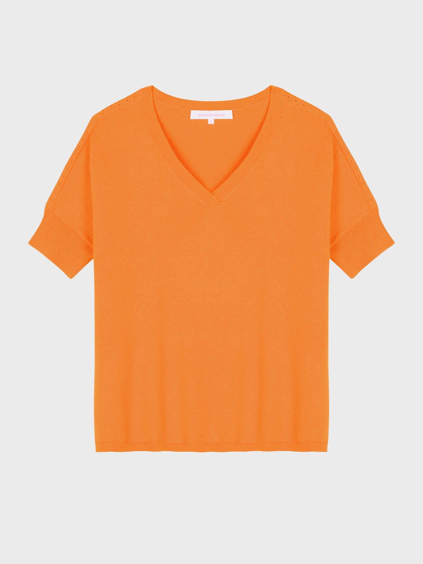 pull poncho alyssa - coton cachemire - clementine