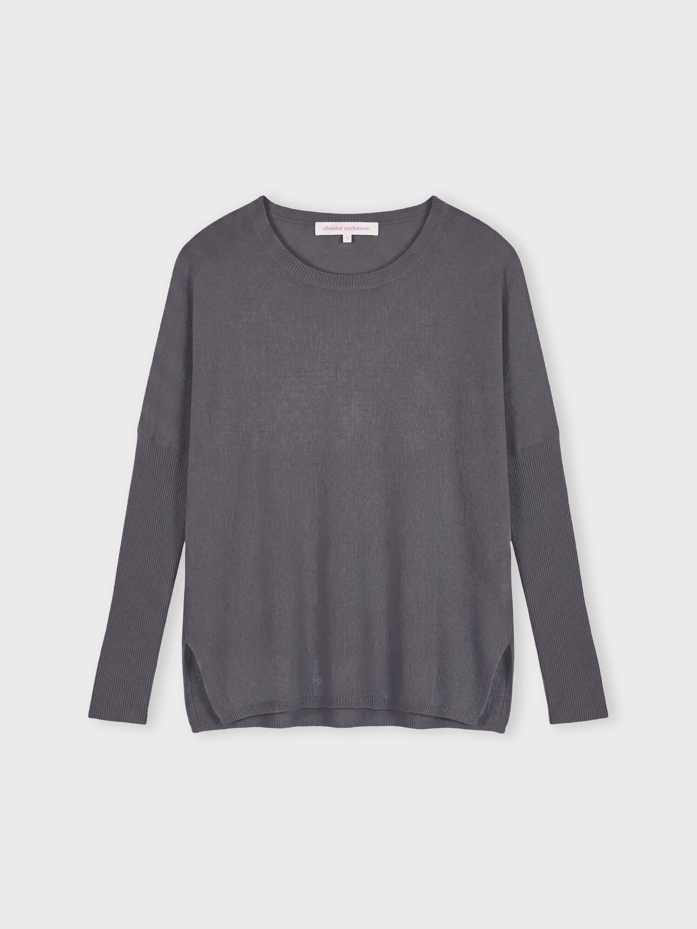 poncho maglione astrid - Cashmere - dark grey melange