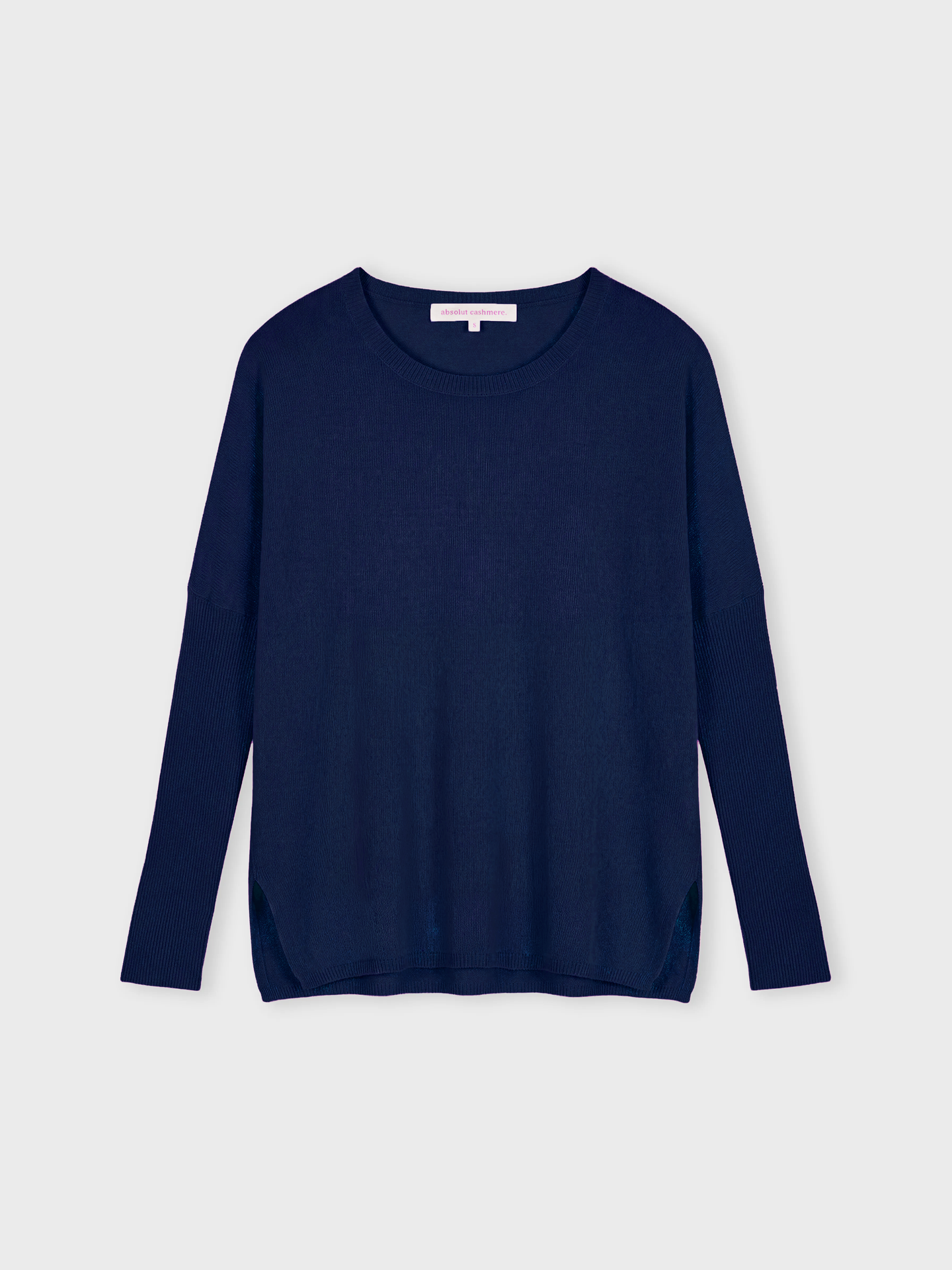 poncho sweater astrid - Cashmere - navy