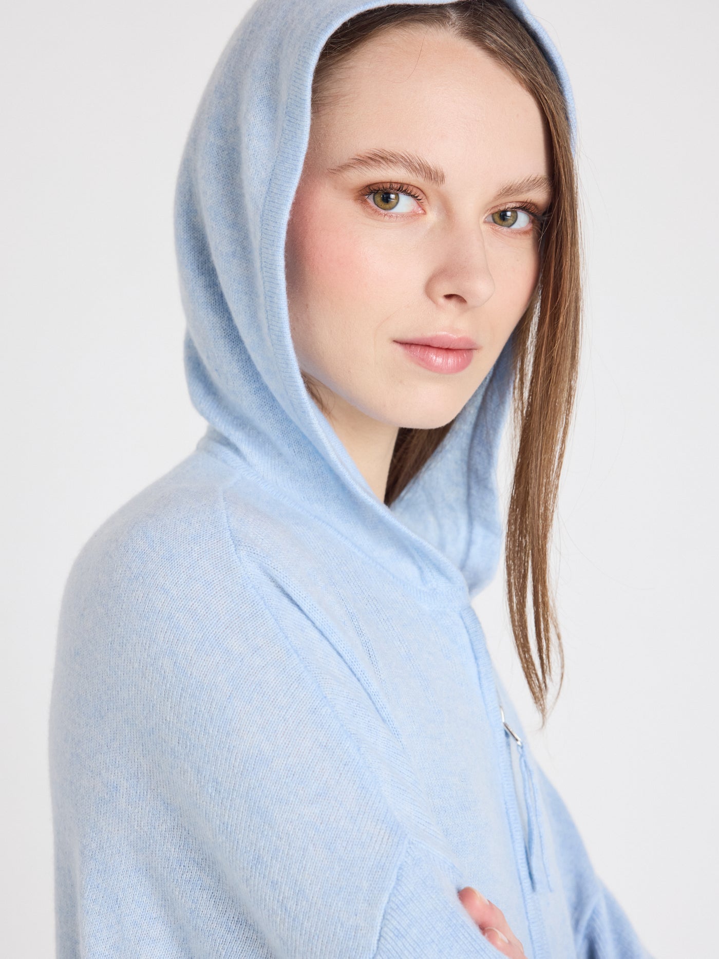 Evelyn - Poncho-pullover aus Kaschmir - skyway