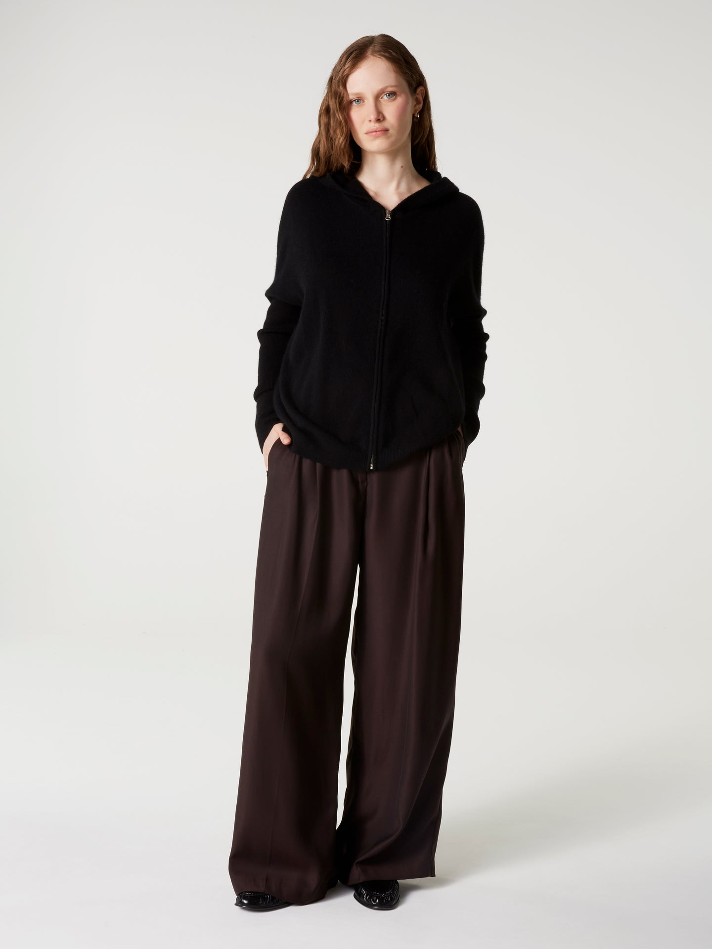 Cardigan Opale - Kaschmir - Schwarz