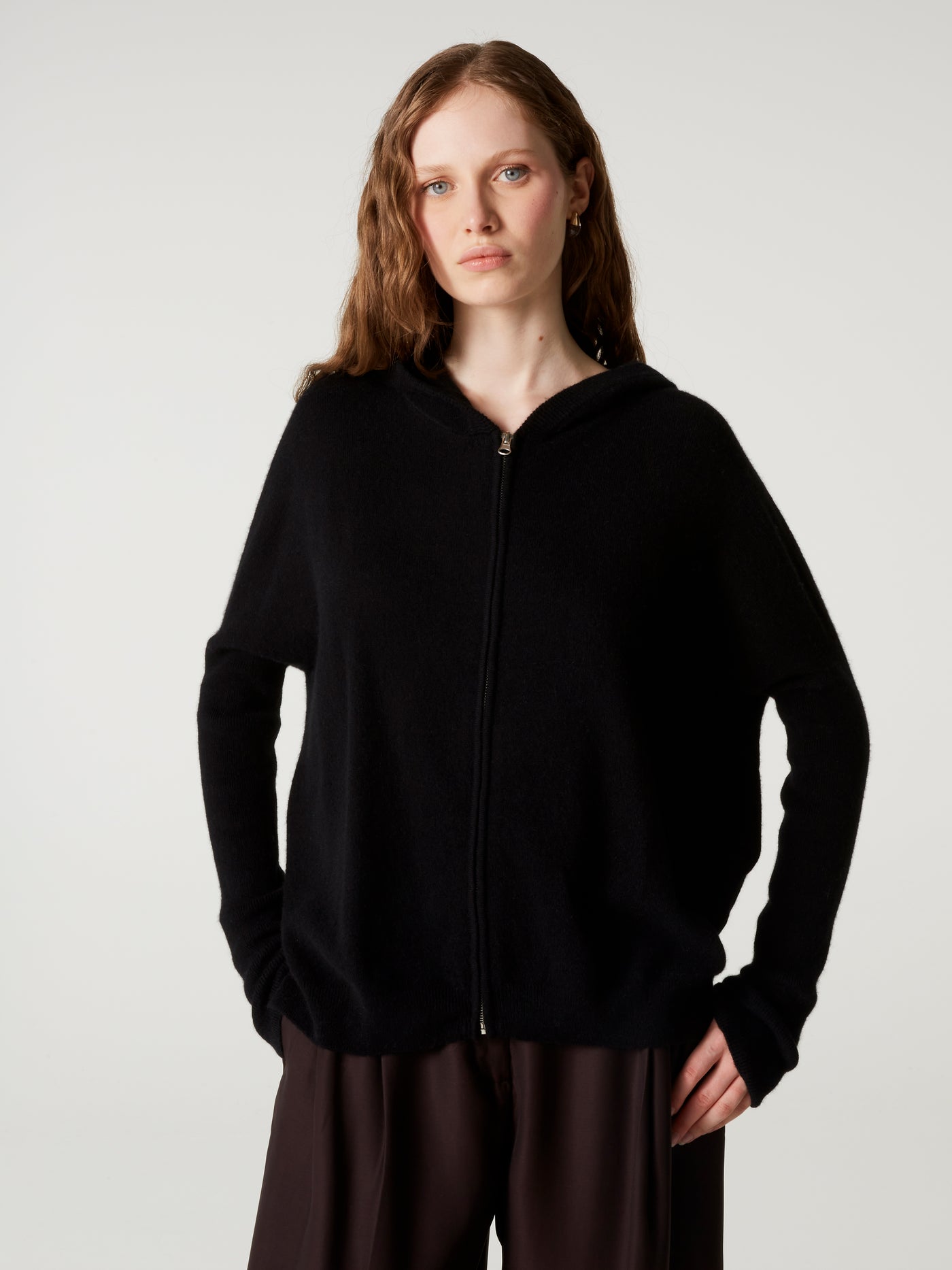 Cardigan Opale - Kaschmir - Schwarz