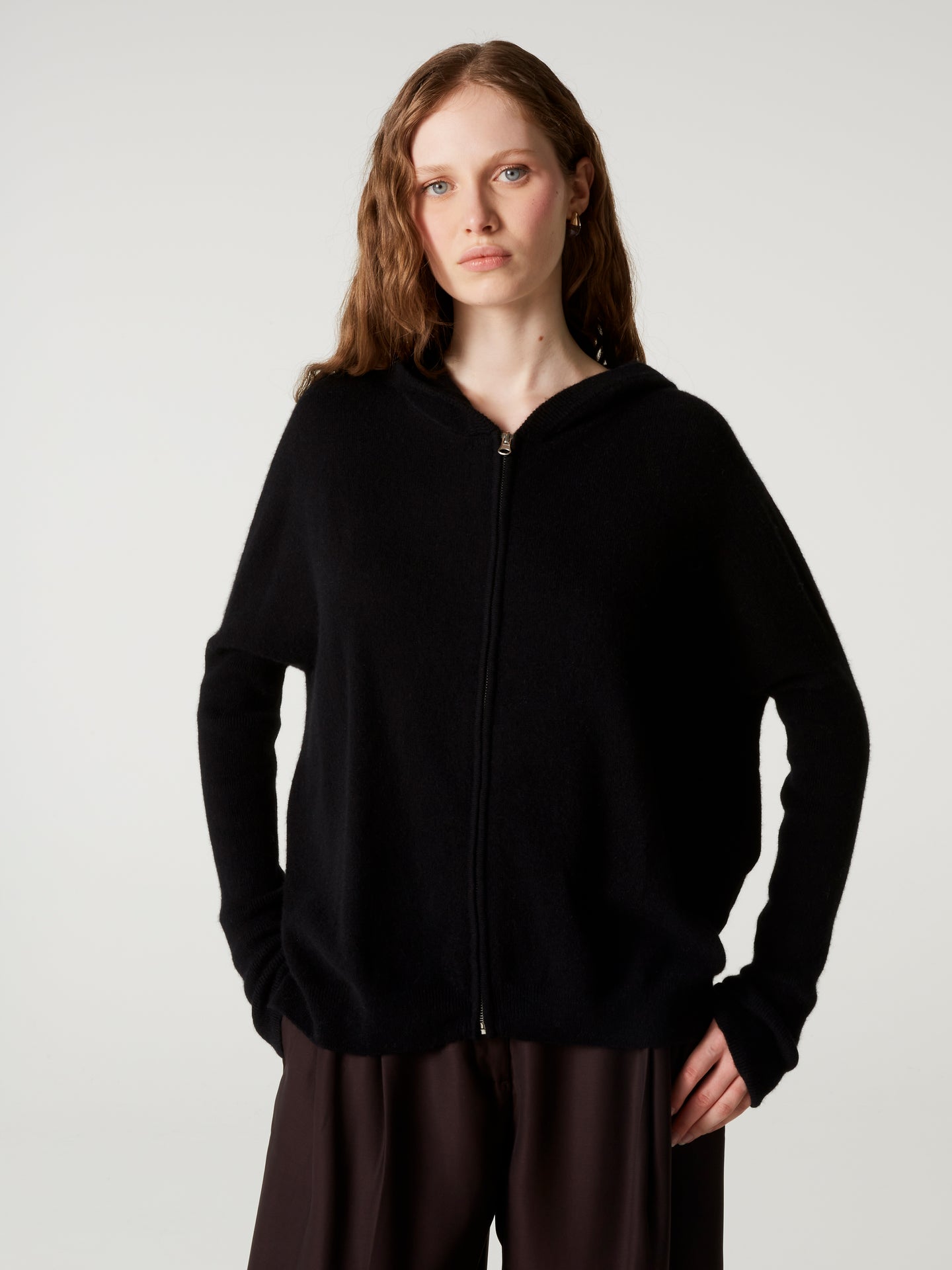 Cardigan Opale - Kaschmir - Schwarz