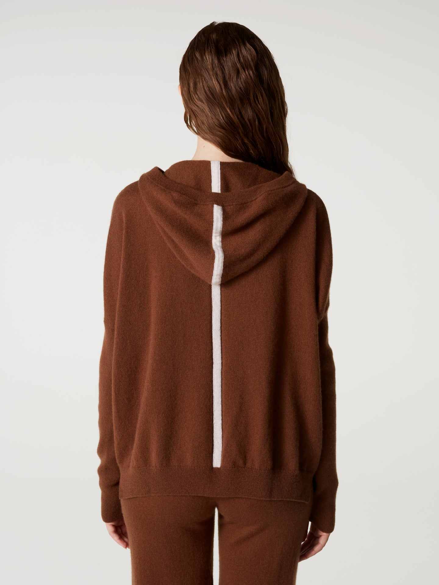 Cardigan Opal - Kaschmir - coffee