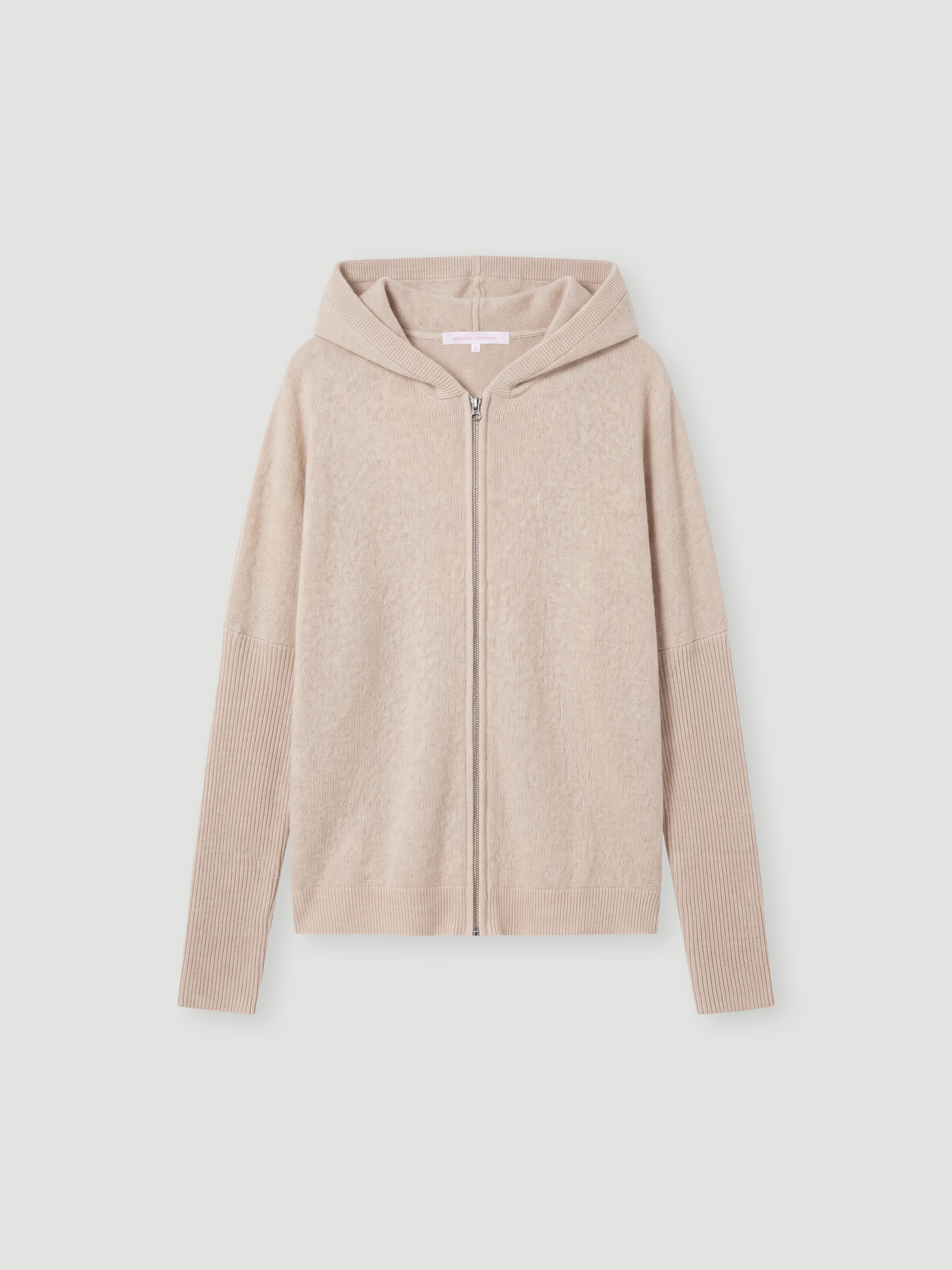 cardigan opale - Kaschmir - Hafer